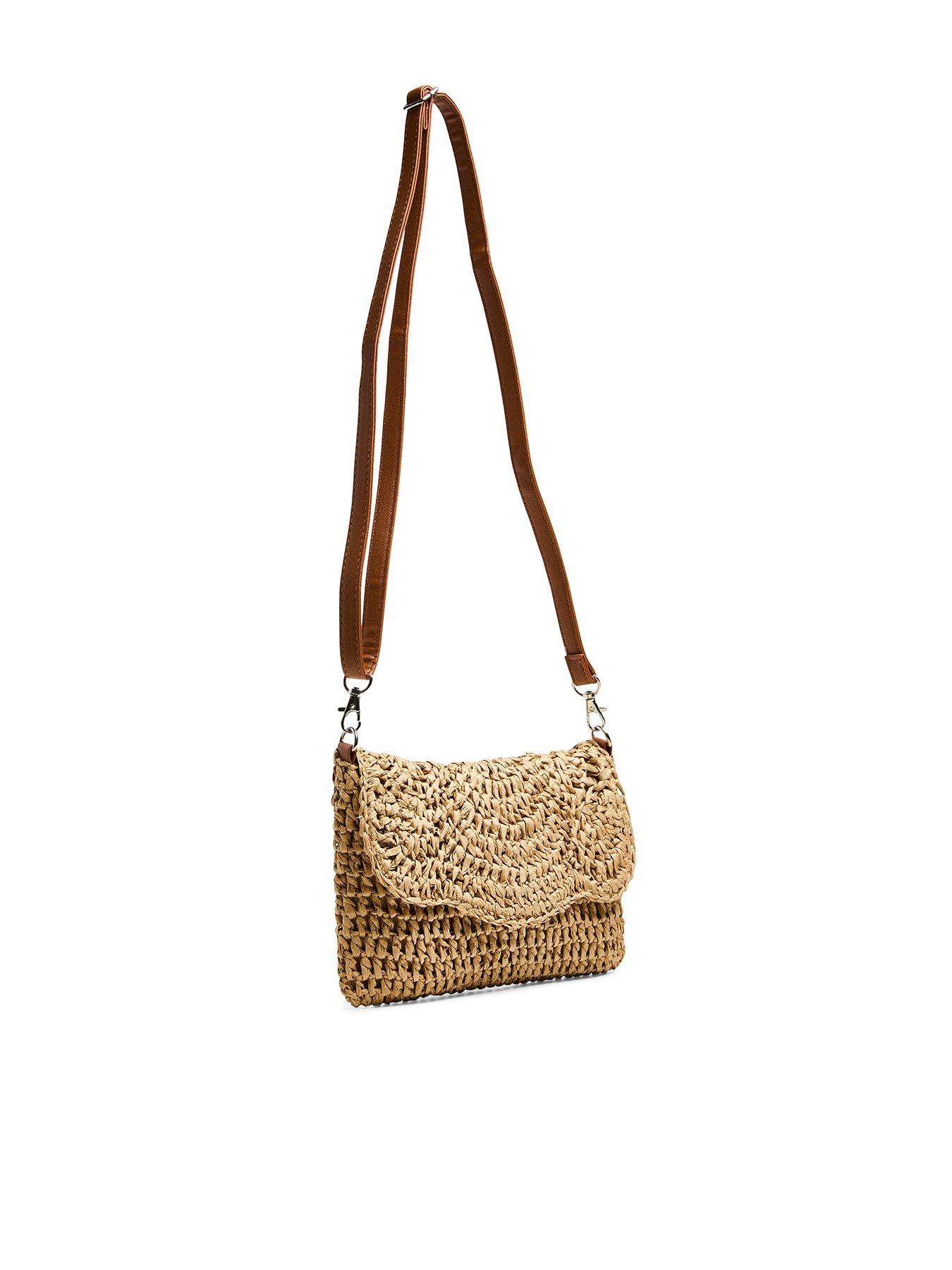 undefined Violet Crossbody Bag - Beige