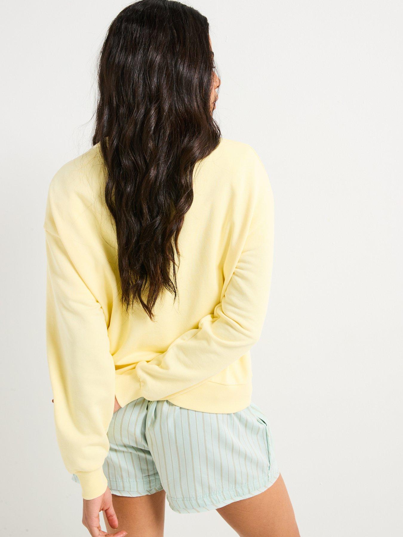 Image 2 of 6 of V by Very Graphic Sweatshirt - Butter Yellow
