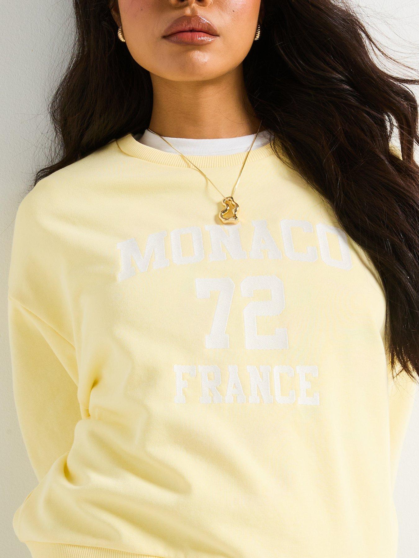 Image 5 of 6 of V by Very Graphic Sweatshirt - Butter Yellow