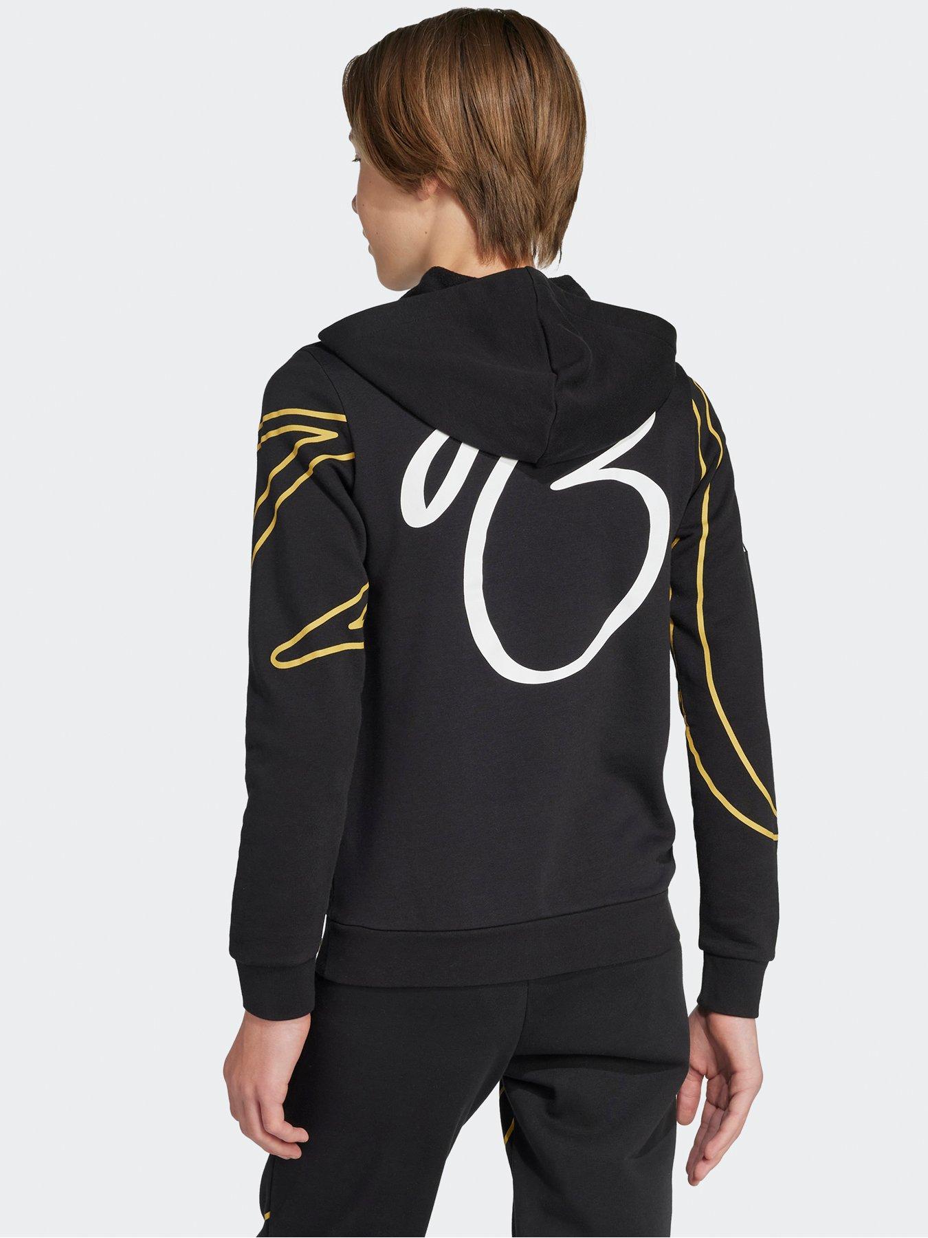 Image 2 of 5 of adidas Youth Jude Bellingham Cw Hoodie - Black