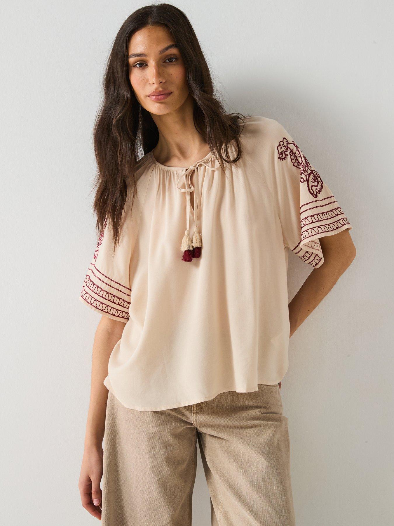 undefined Risso Life Bianca Long Sleeve Top - Multi