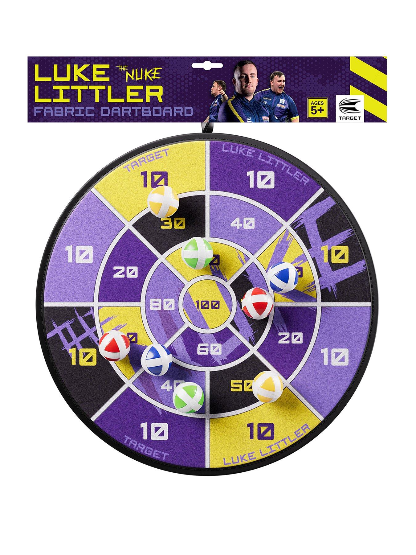 target-luke-littler-fabric-dartboard-set