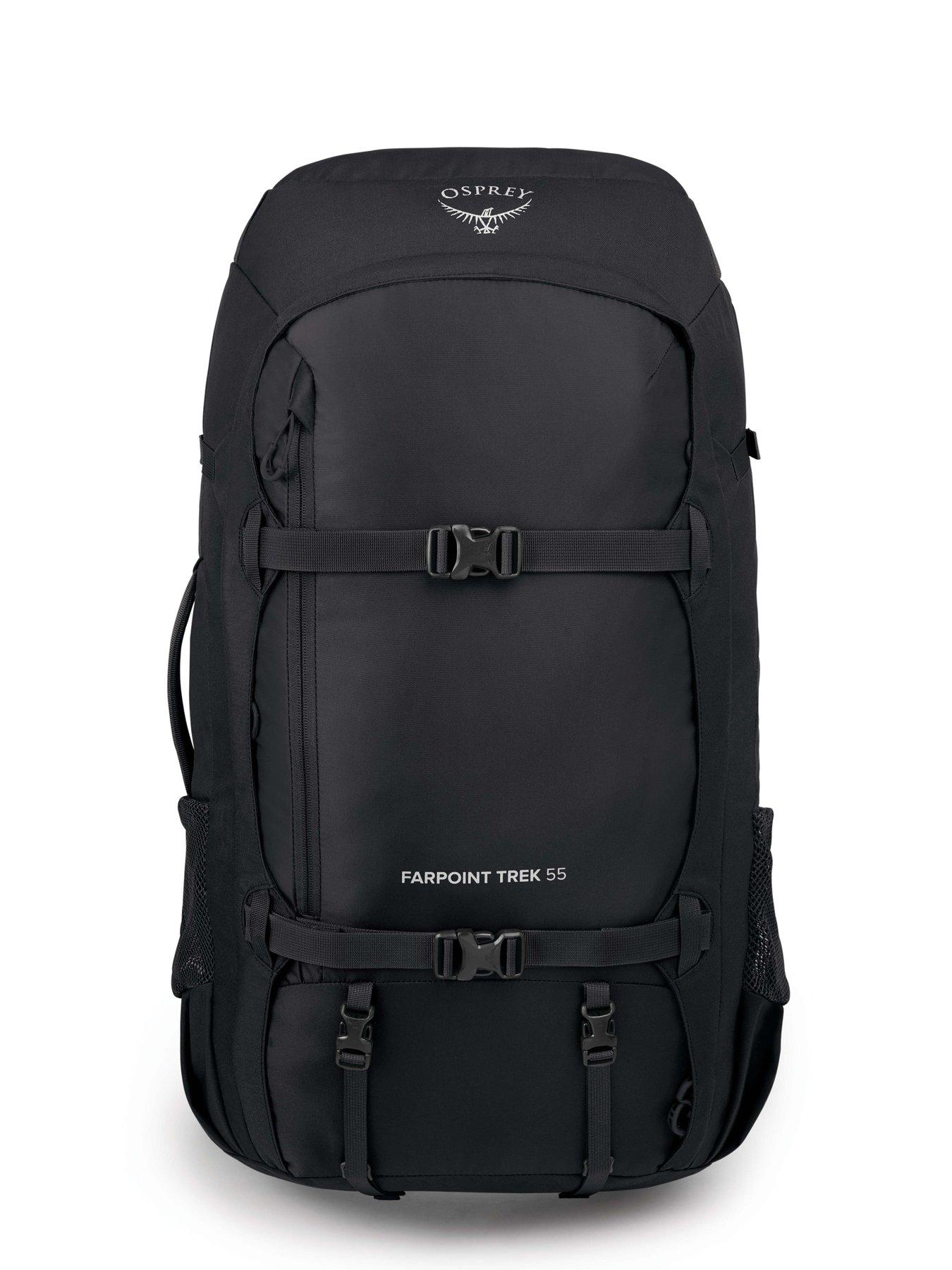 Image 3 of 4 of Osprey Farpoint Trek Pack 55 Black O/S