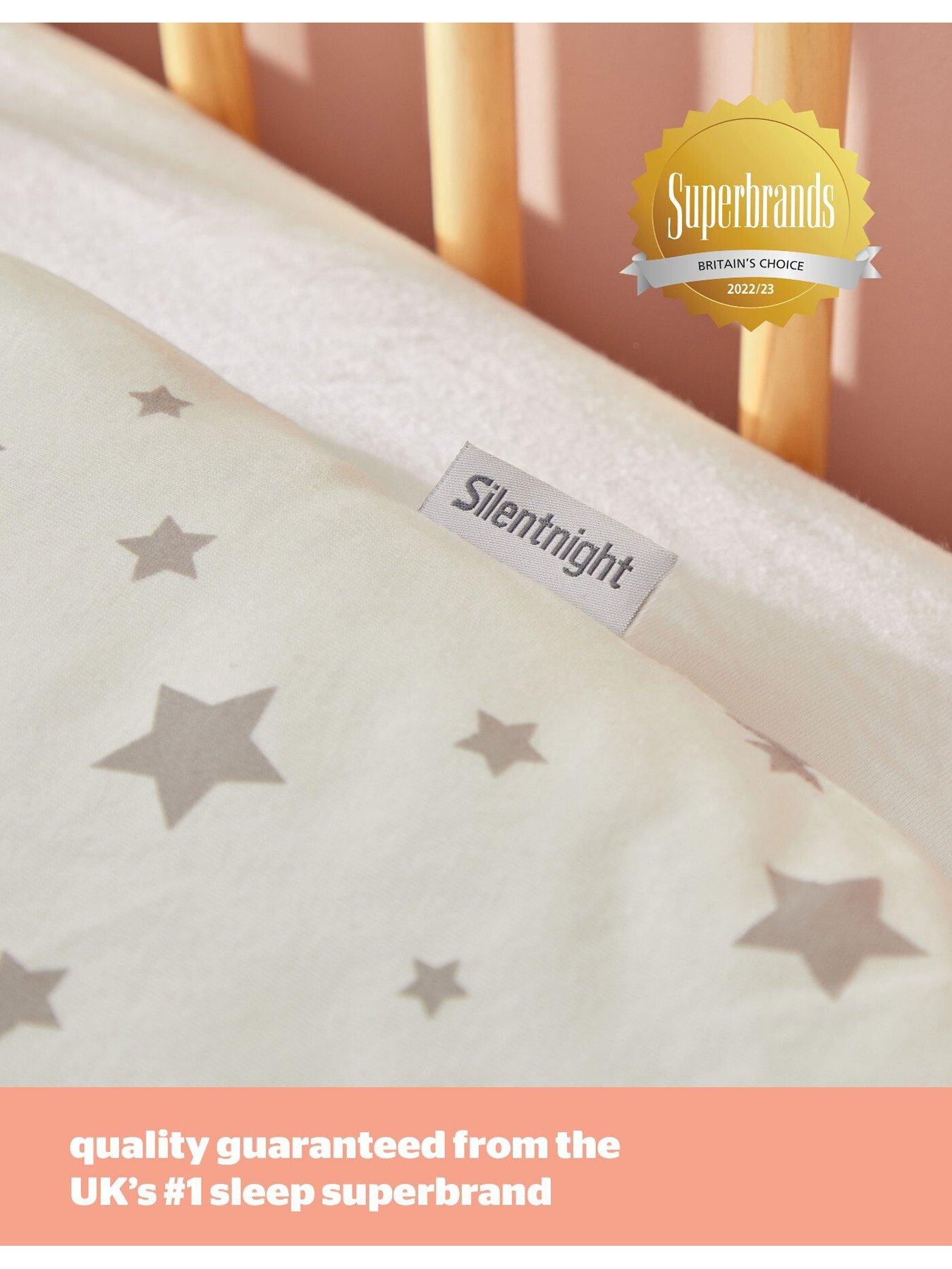 Image 6 of 7 of Silentnight Safe Nights 0-6 Months Baby Sleeping Bag - 2.5 Tog (Grey Stars)