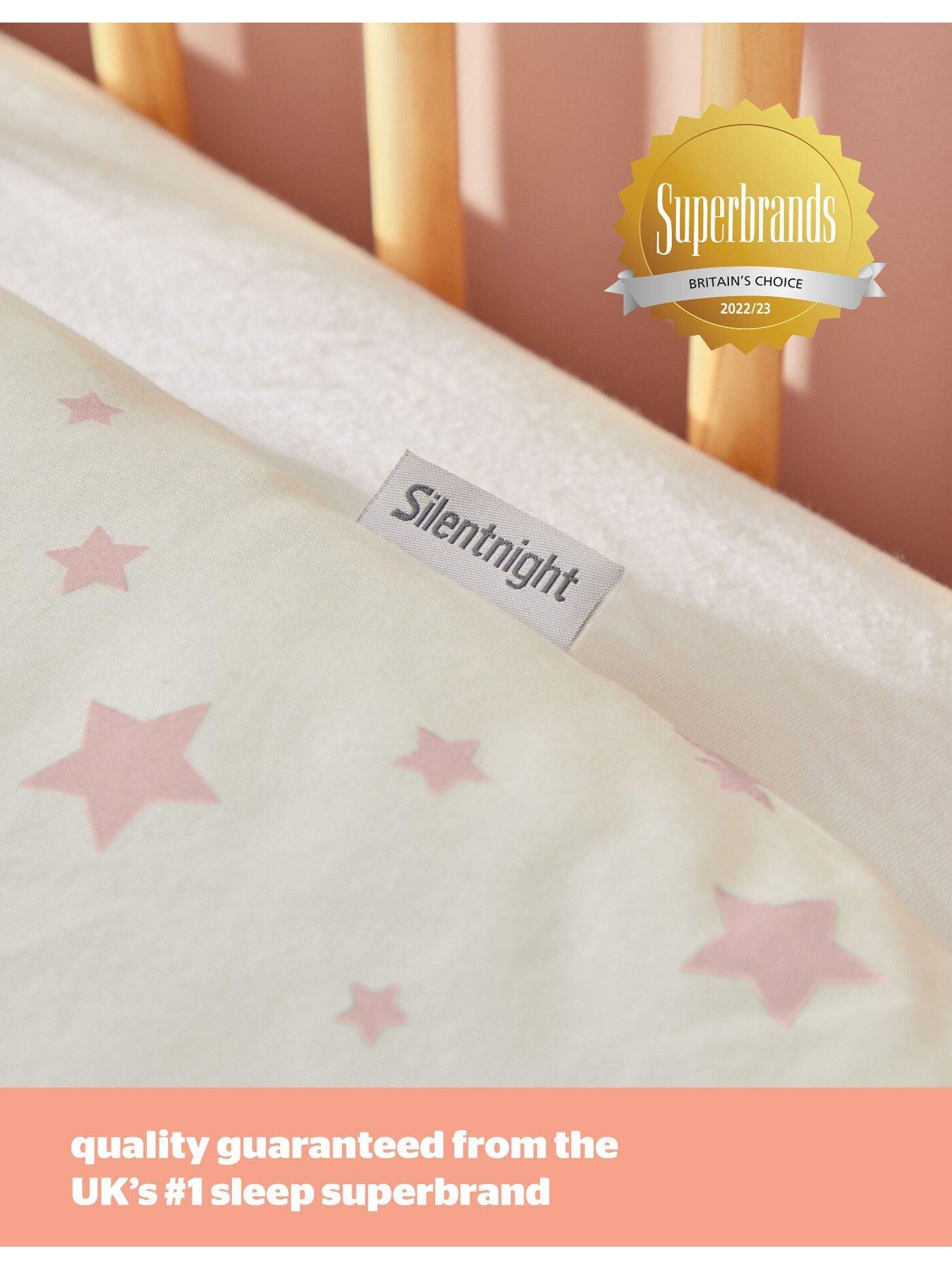 Image 6 of 7 of Silentnight Safe Nights 6-18 Months Baby Sleeping Bag - 2.5 Tog - Pink Stars