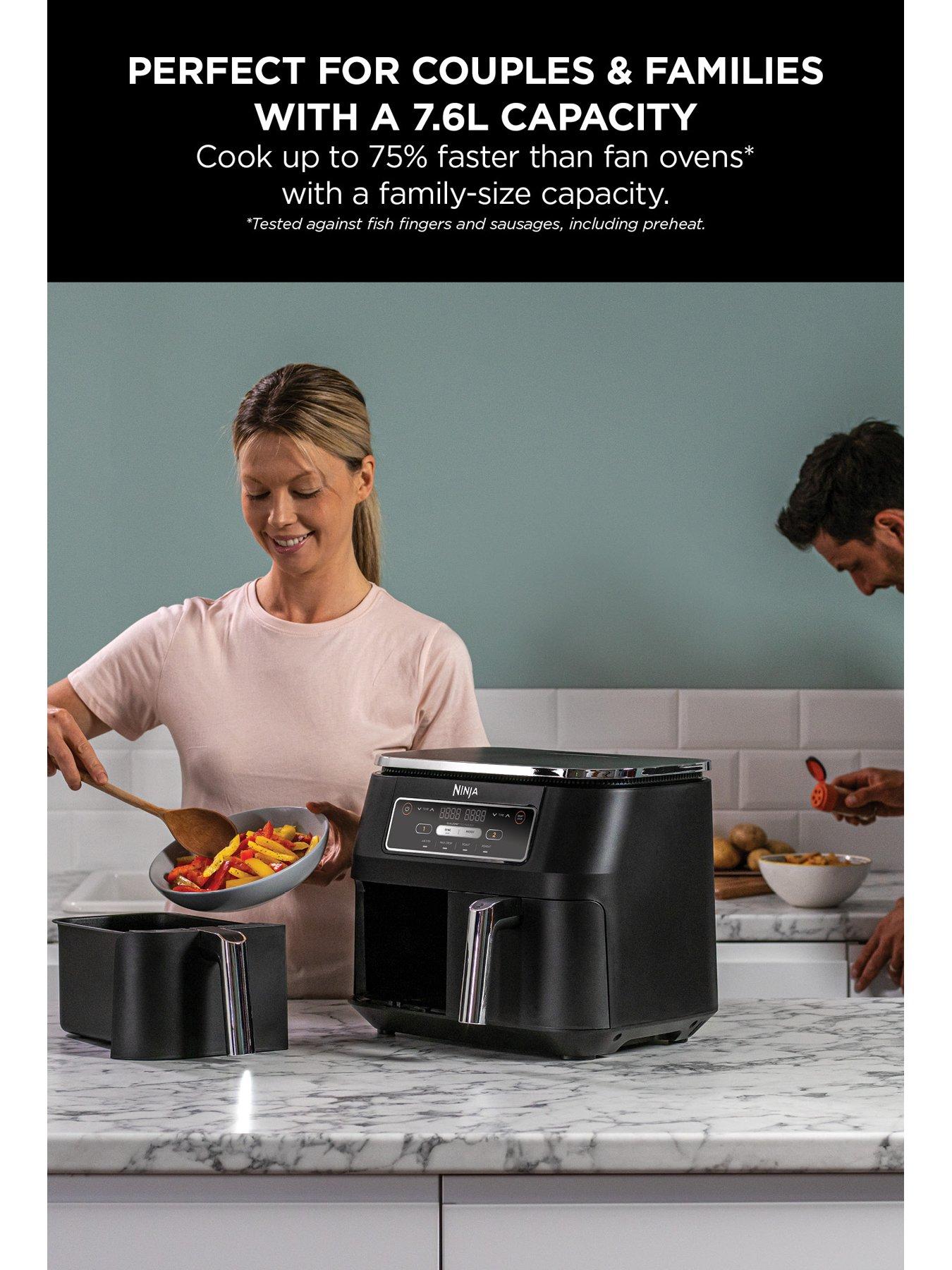 Image 4 of 7 of NINJA Foodi 4-in-1 Dual Zone Air Fryer AF200UK