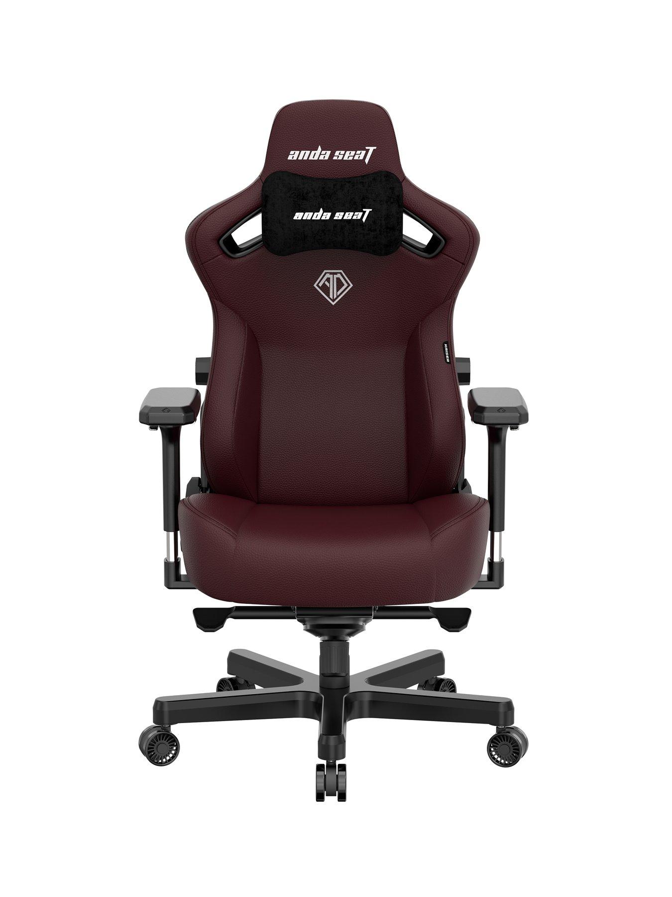 Image 1 of 8 of Andaseat Kaiser S3 Premium XL Gaming Chair&nbsp;- Maroon