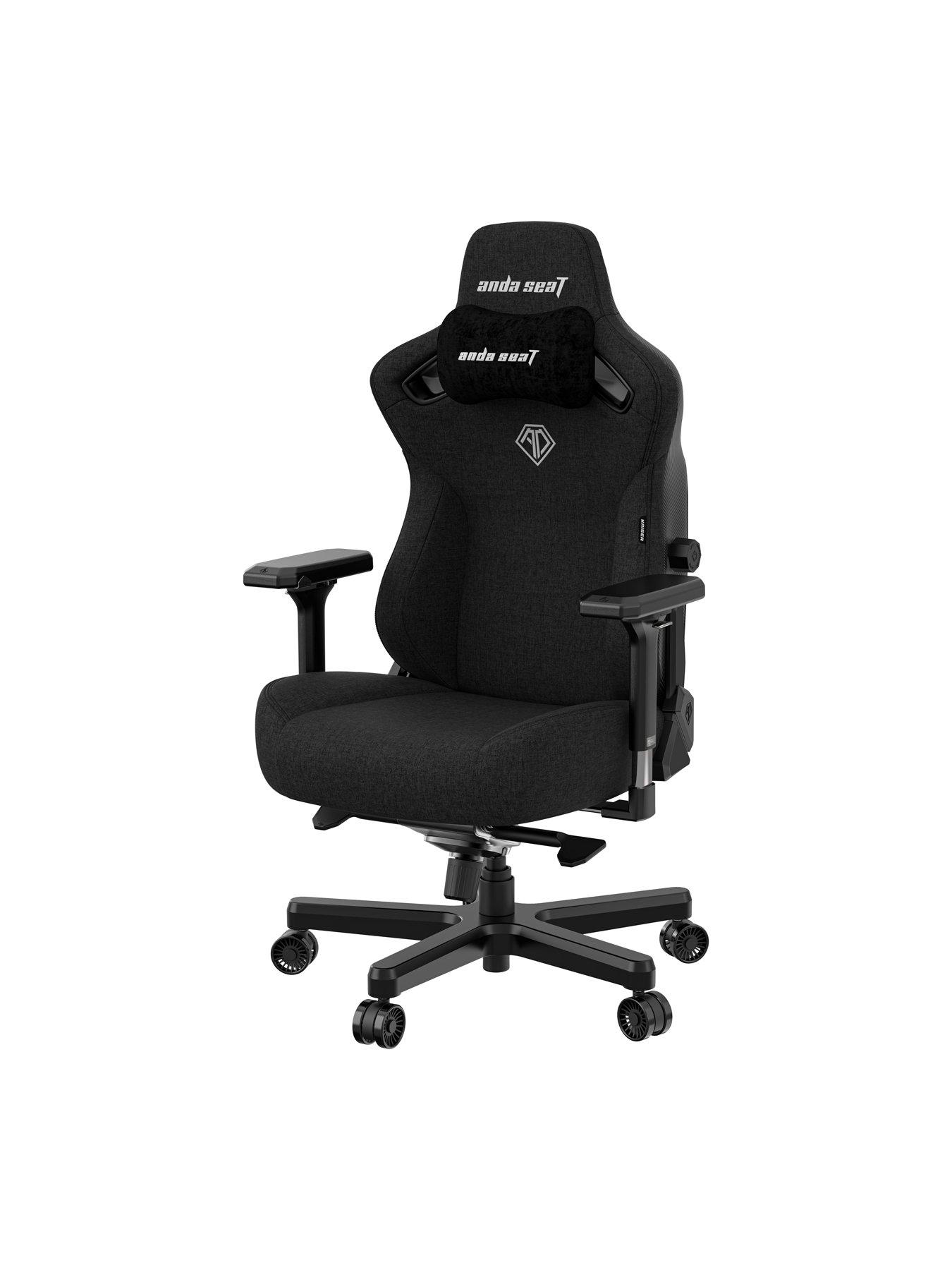 Image 3 of 8 of Andaseat Kaiser S3 Premium XL Chair Black Fabric