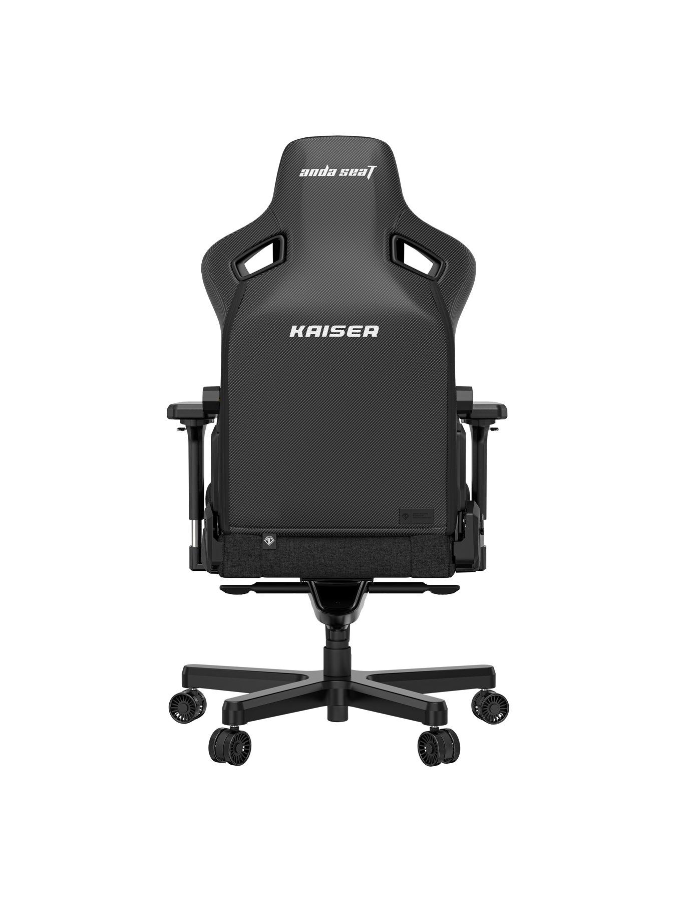 Image 4 of 8 of Andaseat Kaiser S3 Premium XL Chair Black Fabric