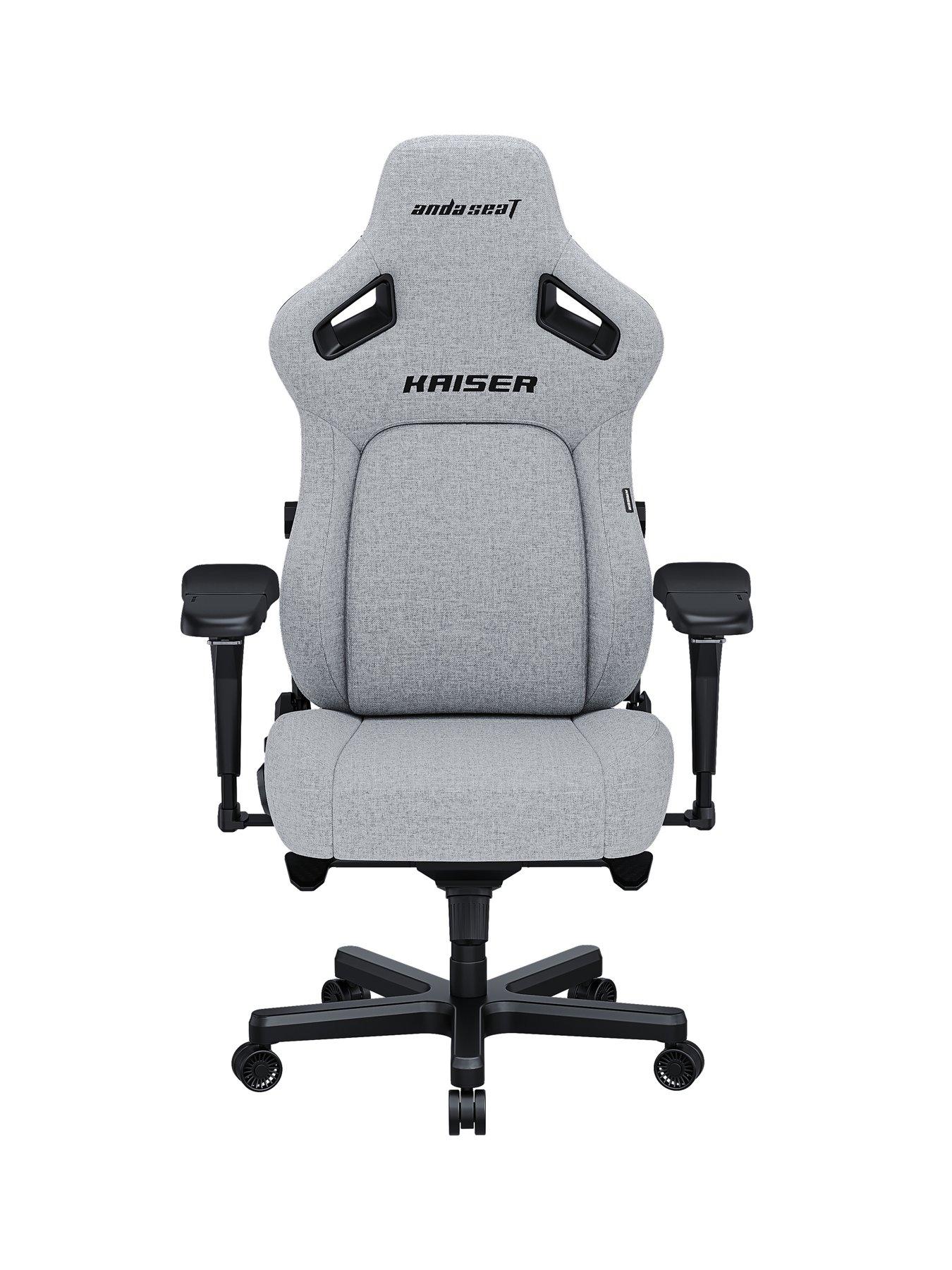 undefined Kaiser 4 Prem L Gaming Chair - Grey Fab