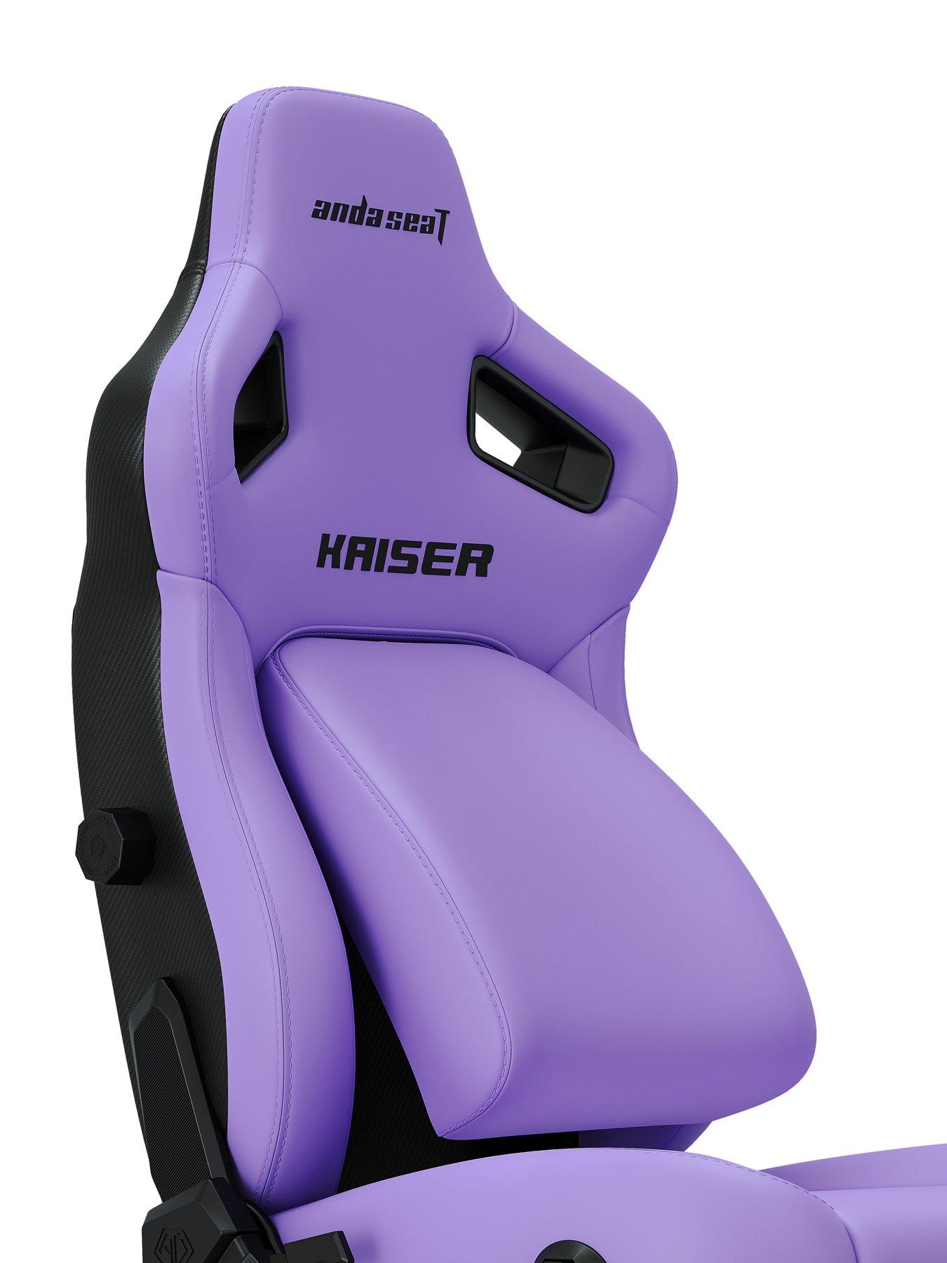 Image 4 of 8 of Andaseat Kaiser 4 Premium Large Gaming Chair - Purple