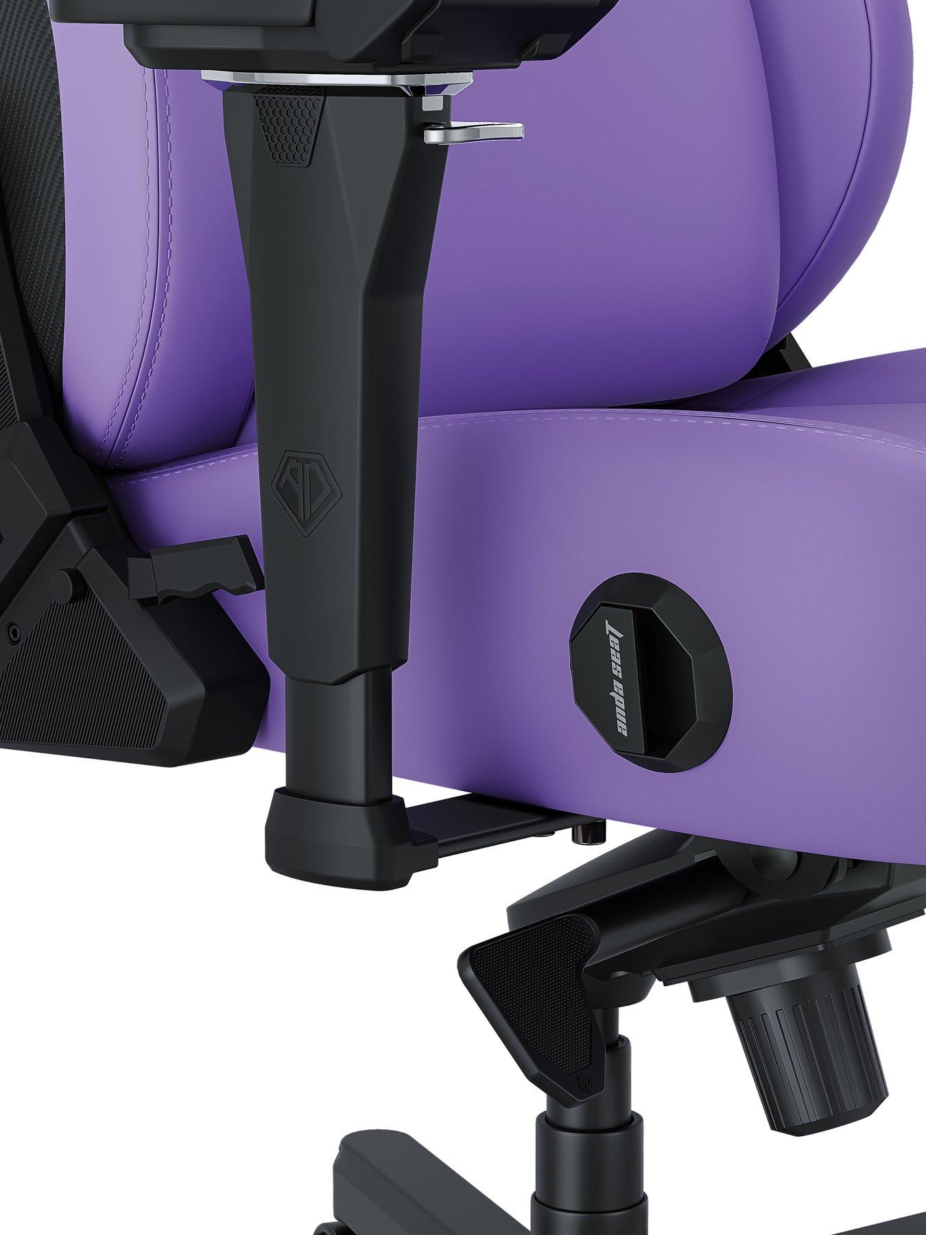 Image 5 of 8 of Andaseat Kaiser 4 Premium Large Gaming Chair - Purple