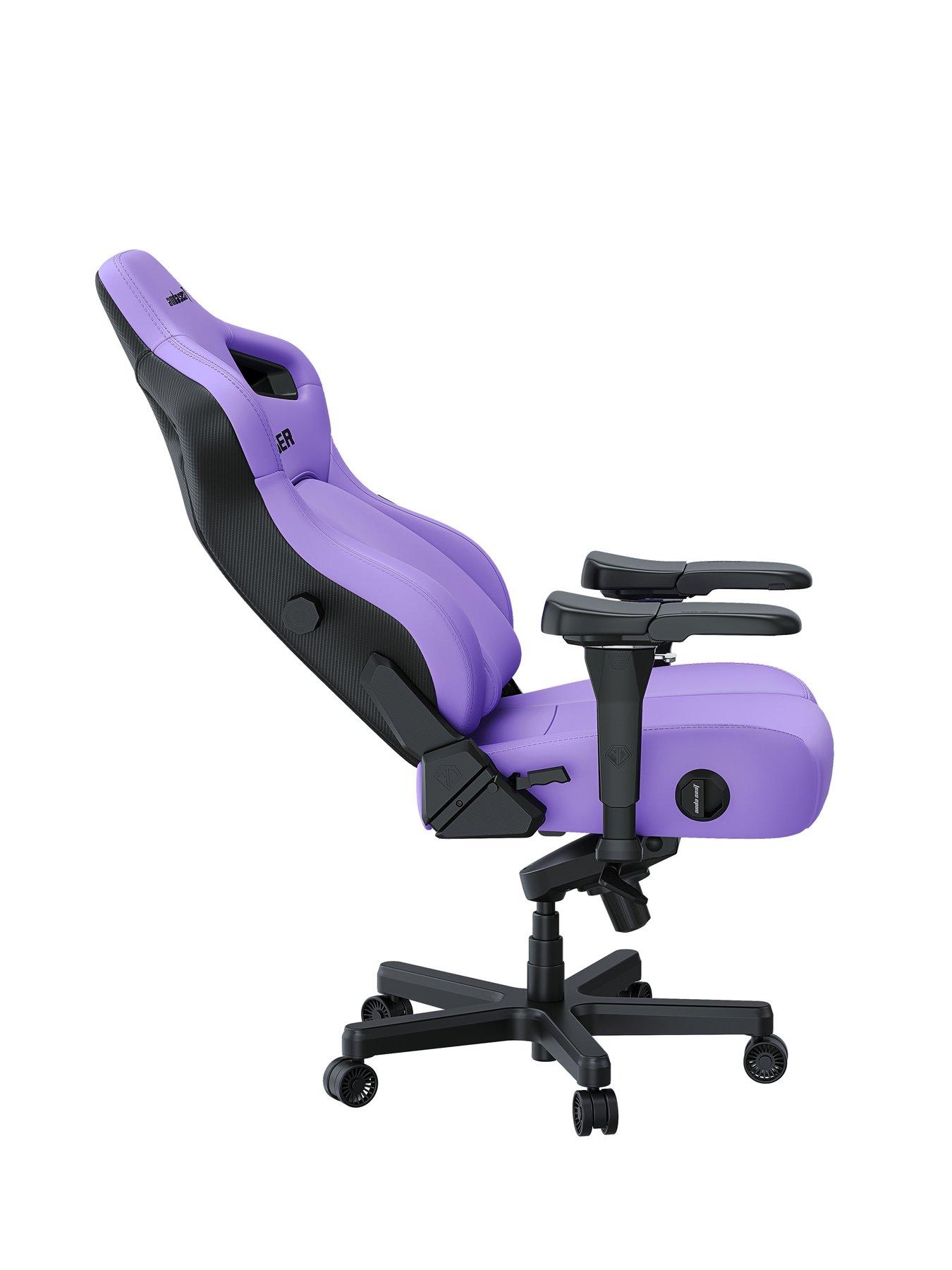 Image 6 of 8 of Andaseat Kaiser 4 Premium Large Gaming Chair - Purple