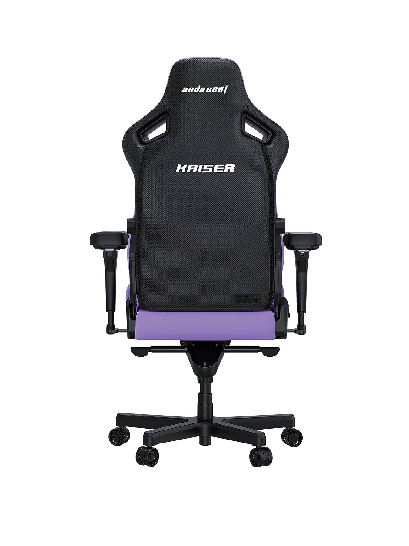 Image 2 of 7 of Andaseat Kaiser 4 Premium XL Gaming Chair - Purple