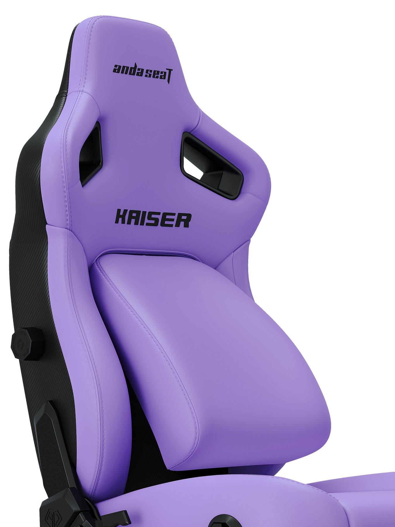 Image 3 of 7 of Andaseat Kaiser 4 Premium XL Gaming Chair - Purple