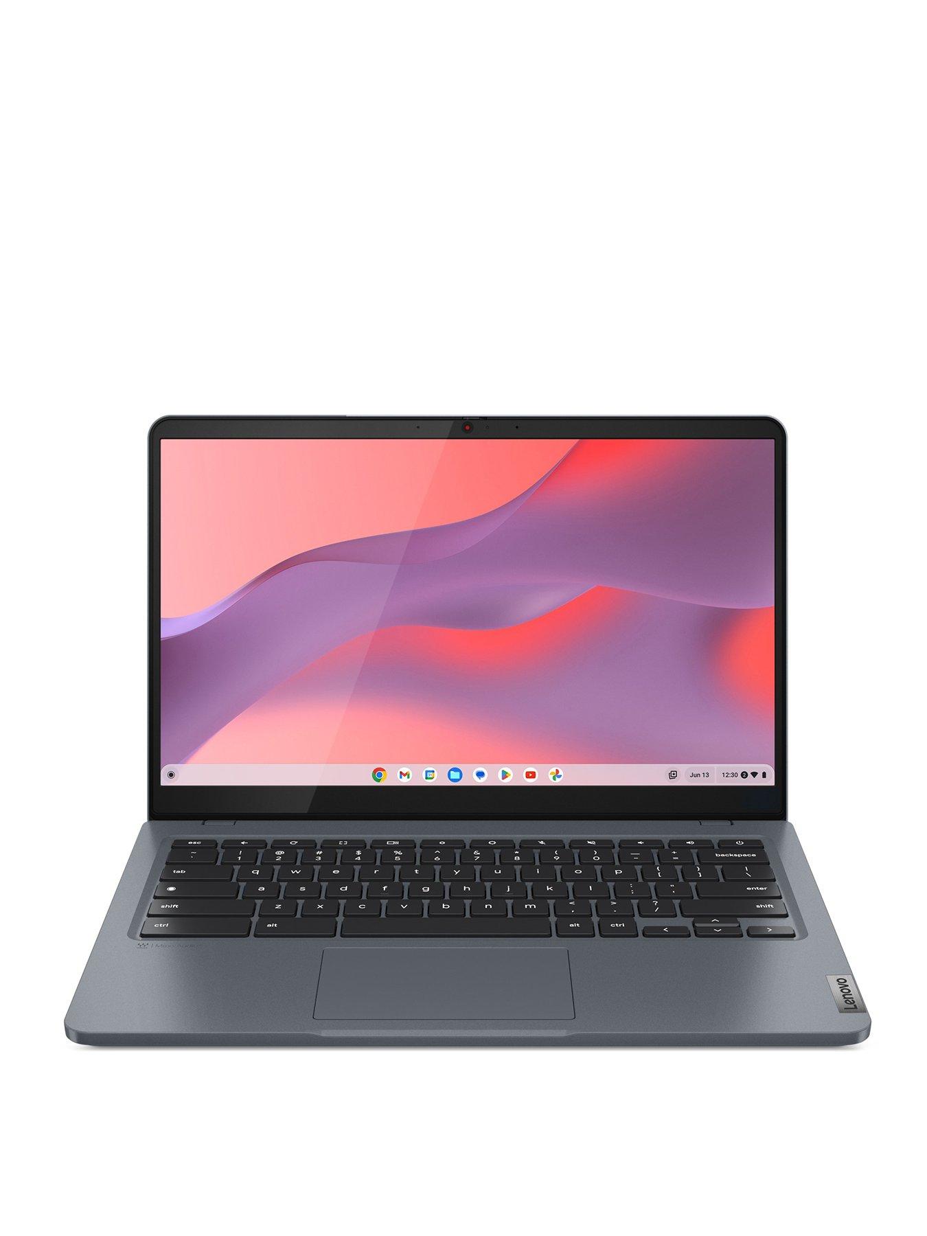 Image of Lenovo Chromebook Plus Slim 3 - 14in FHD - Intel Core i3 - 8GB RAM - 256GB eMMC - Storm Grey