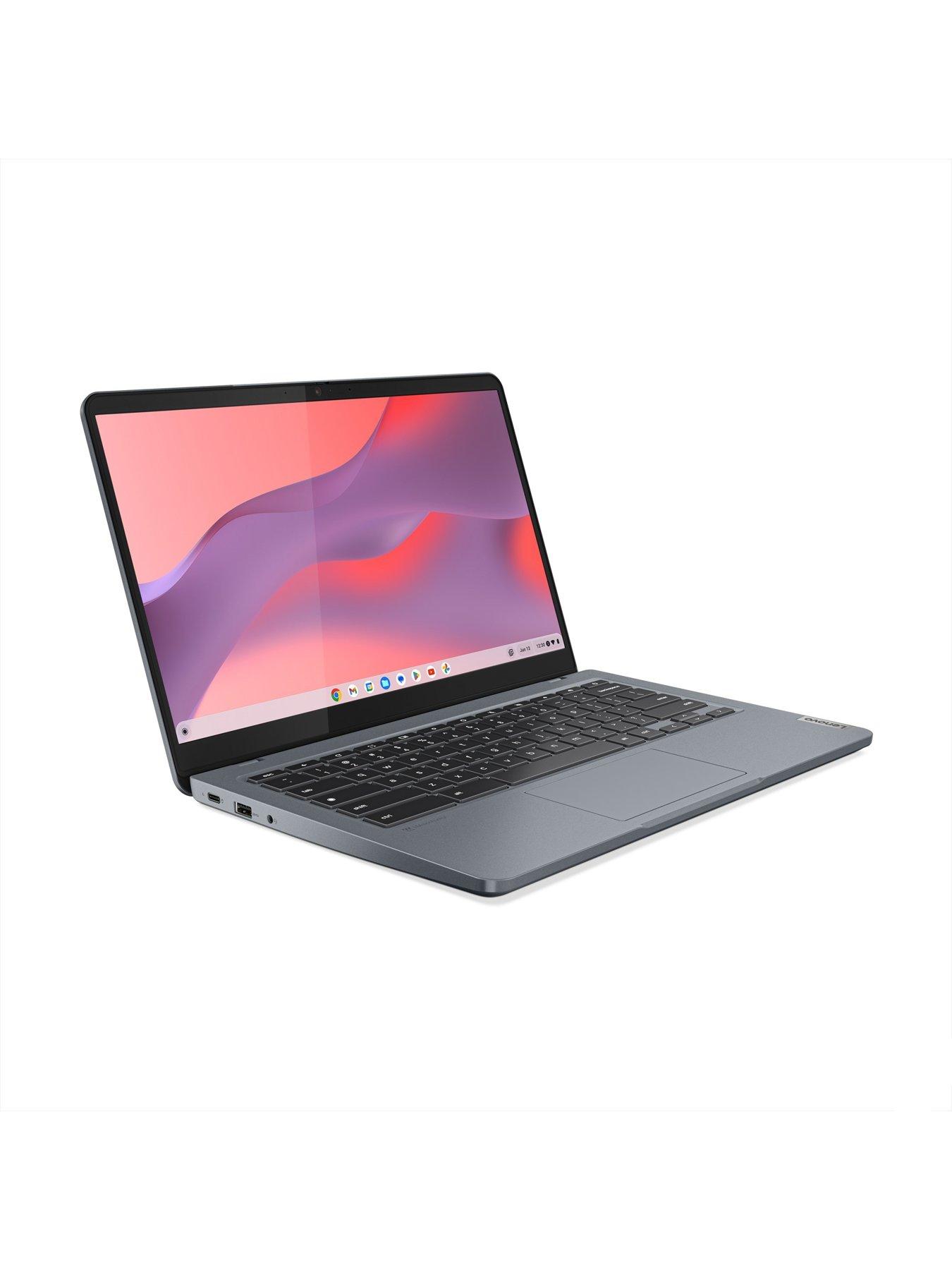 Image 4 of 7 of Lenovo Chromebook Plus Slim 3 - 14in FHD - Intel Core i3 - 8GB RAM - 256GB eMMC - Storm Grey