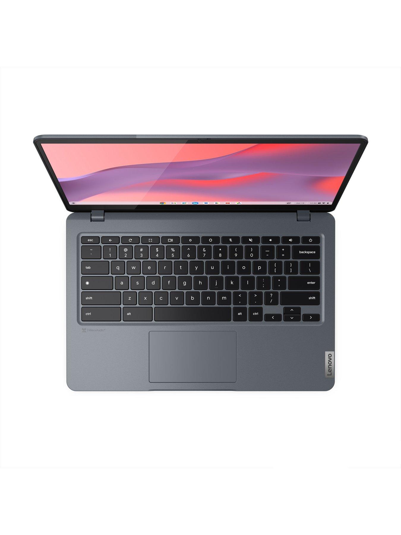 Image 6 of 7 of Lenovo Chromebook Plus Slim 3 - 14in FHD - Intel Core i3 - 8GB RAM - 256GB eMMC - Storm Grey