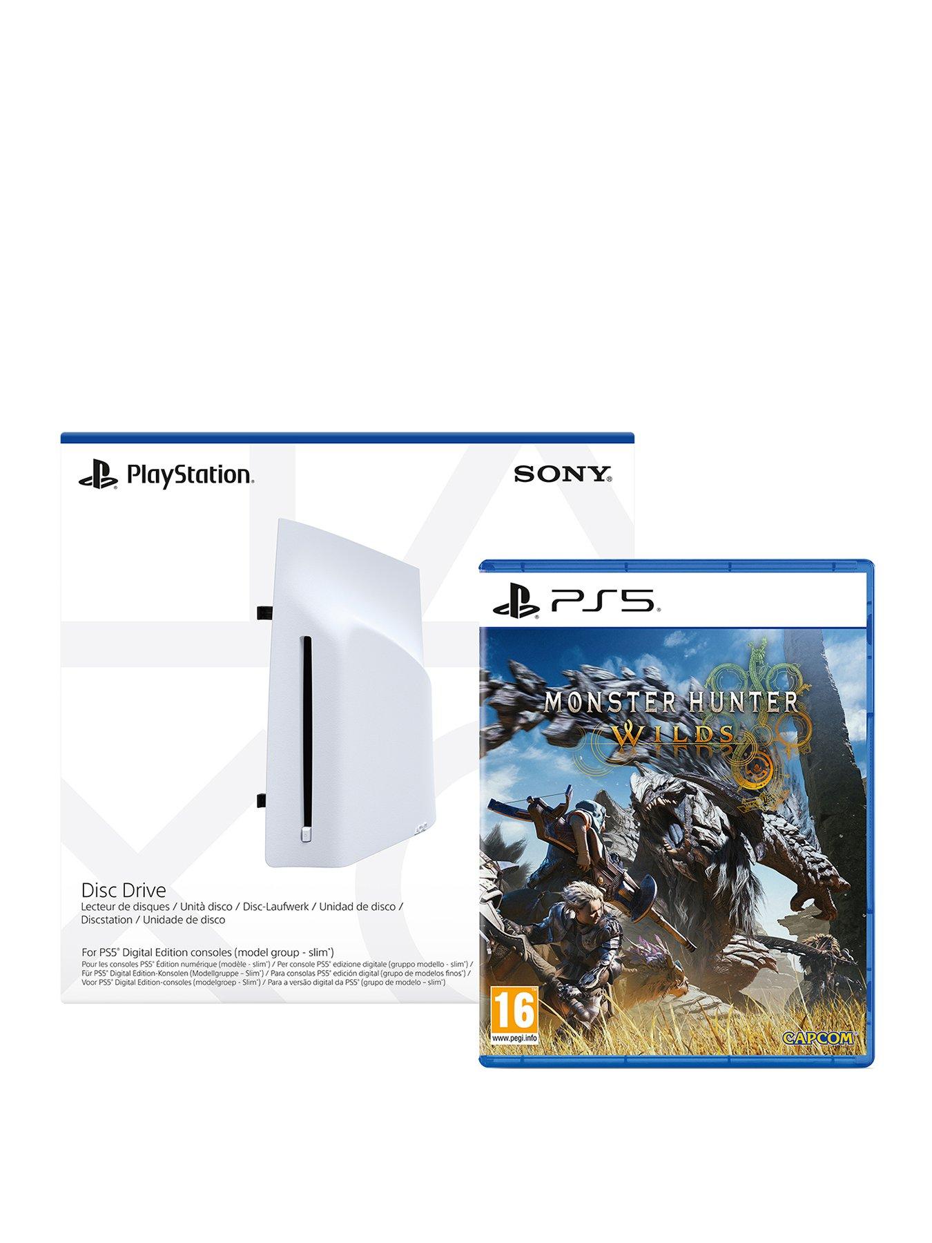 undefined Disc Drive  &  Monster Hunter Wilds