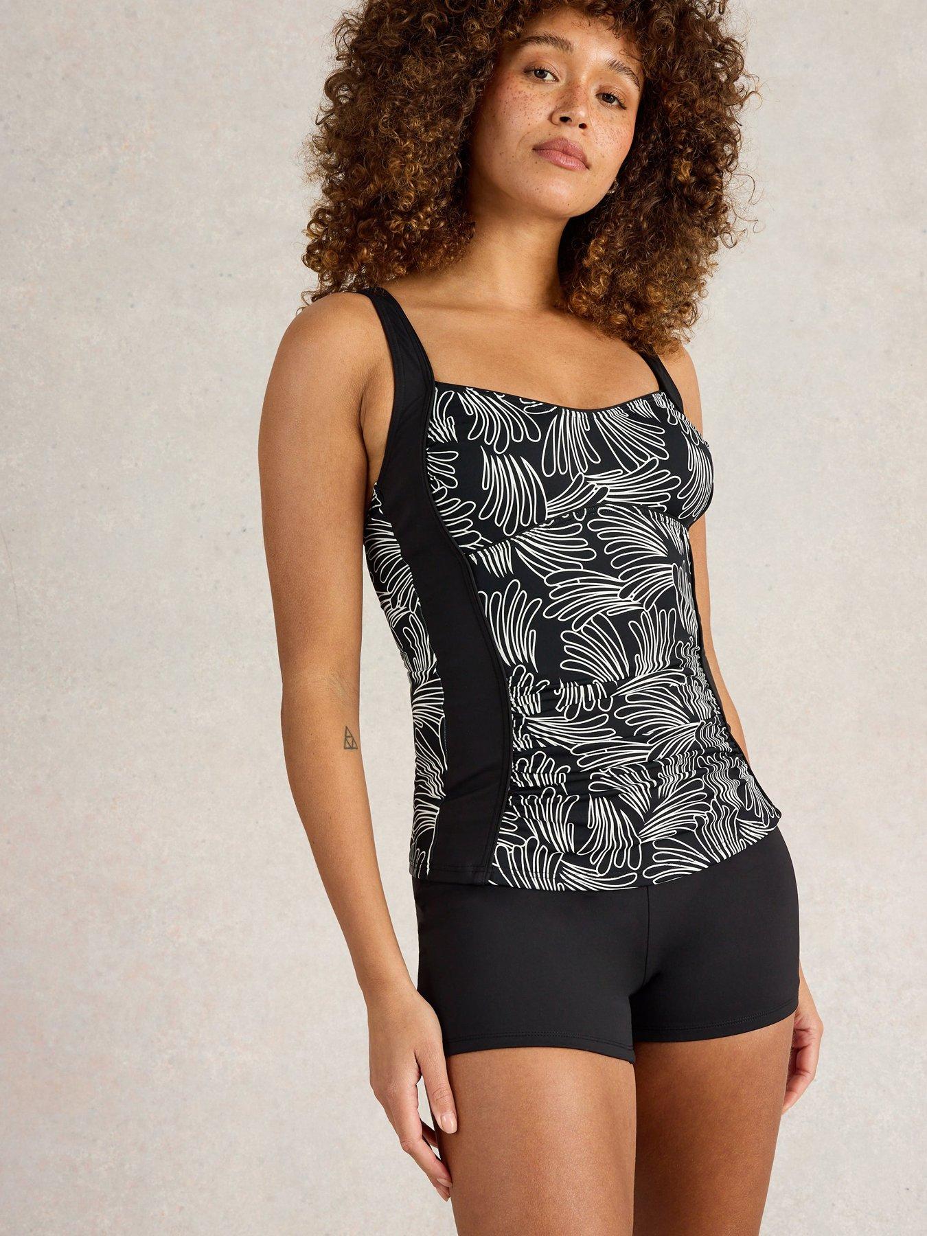 undefined Splash Tankini - Black