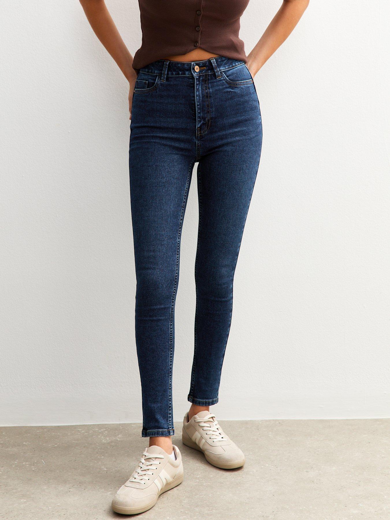 New Look Lift  &  Shape Jenna Skinny Jeans - Blue