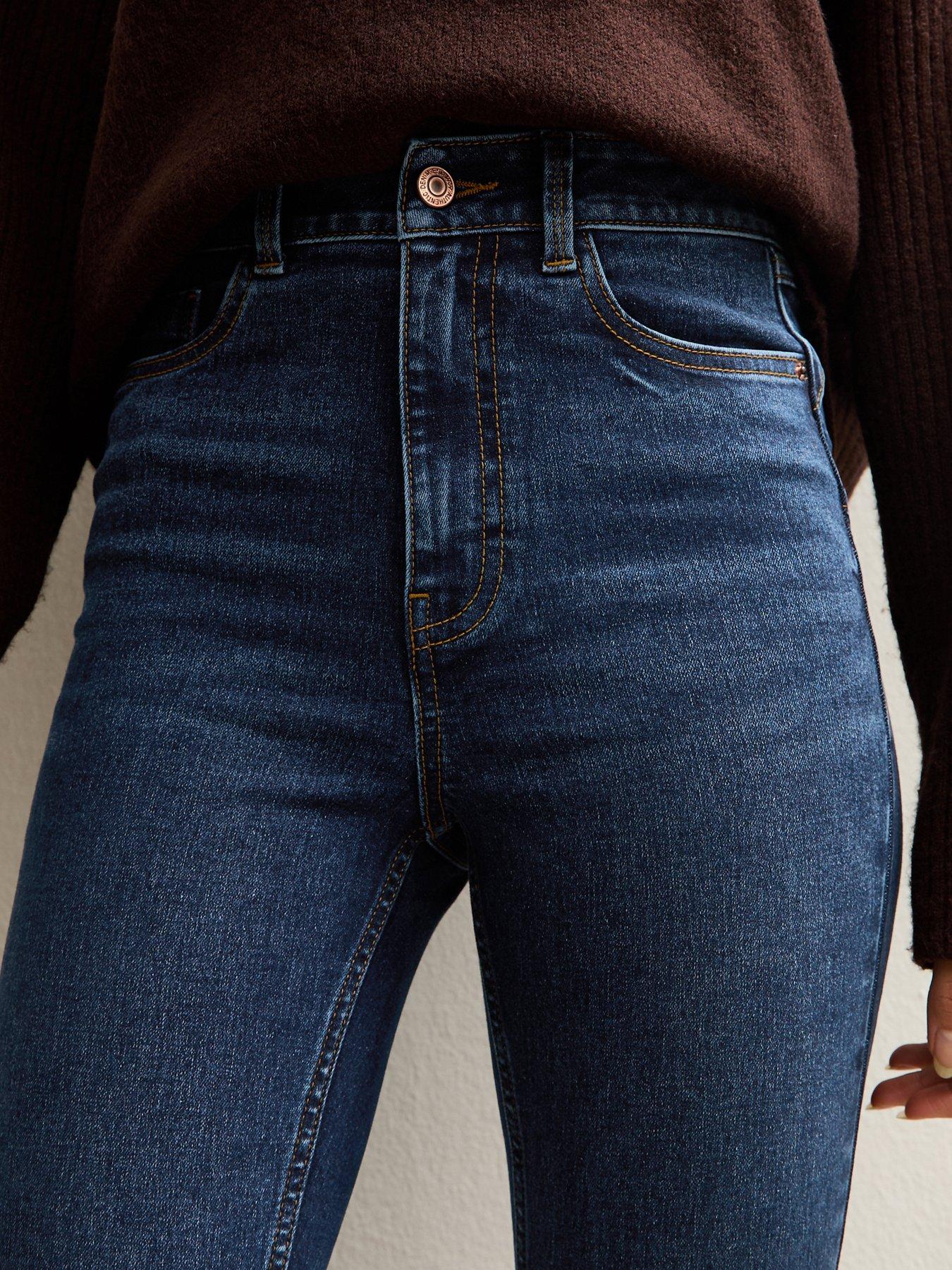 Image 6 of 6 of New Look Blue Lift &amp; Shape Jenna Skinny Jeans