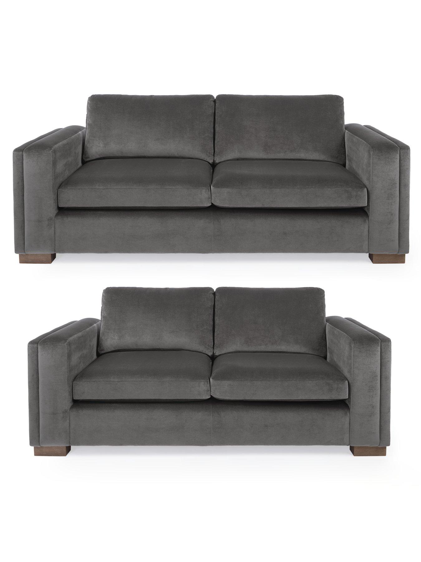 undefined Maison Velvet 3 + 2 Seater Set (Buy  &  SAVE!)