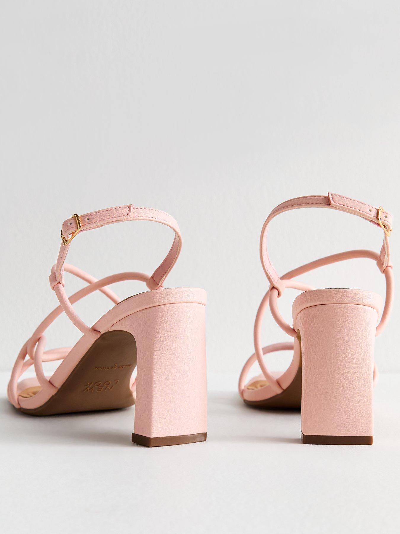 Light Pink Block Pink Heeled Sandals Uk Aldo Lulu Women Light Pink