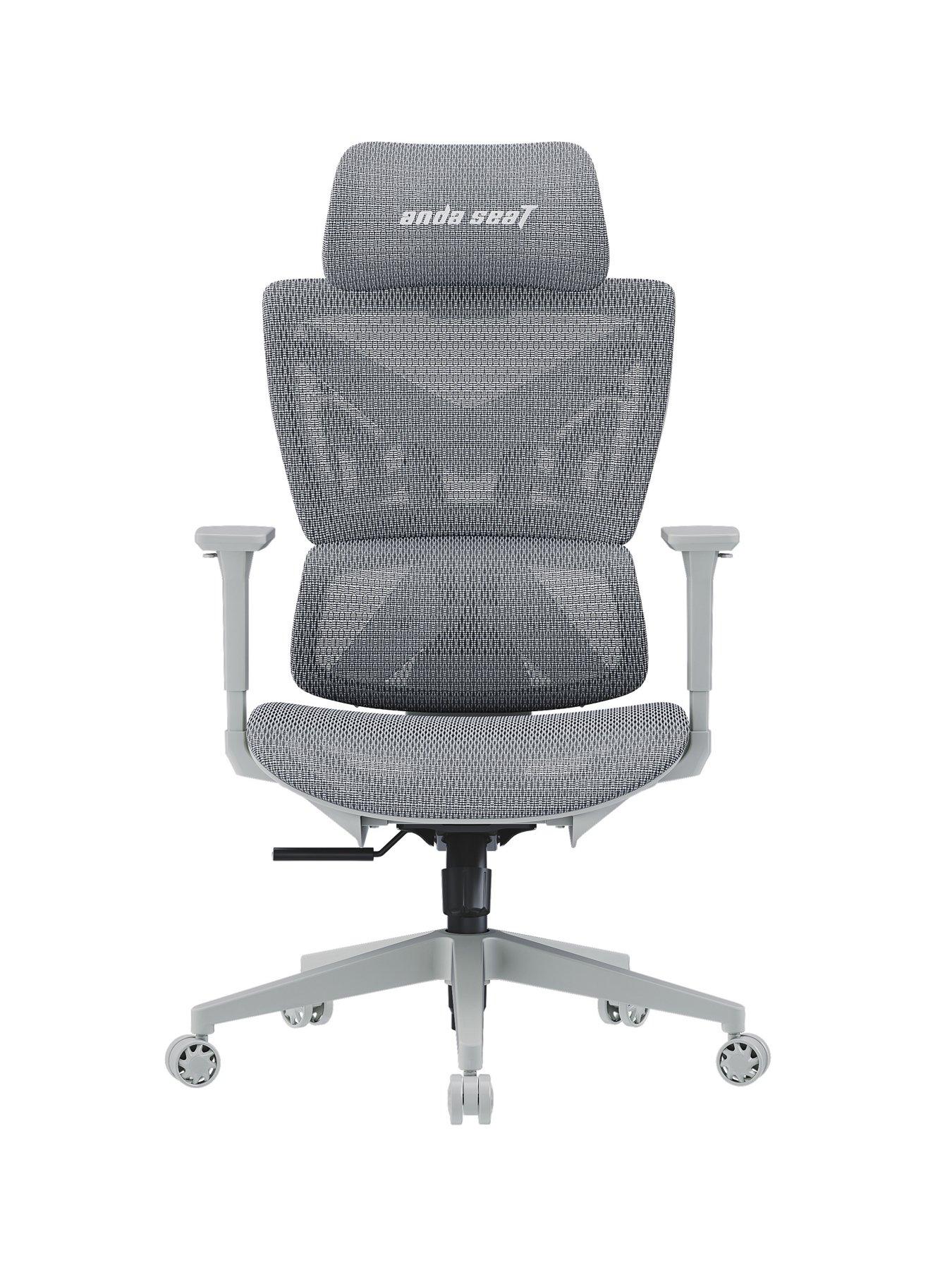 Andaseat X-Air Mega Premium Mesh Chair Ash Grey Very
