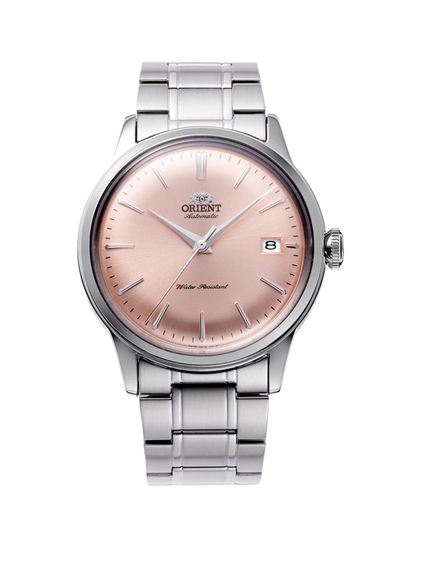 undefined Bambino Automatic 38mm Salmon Dial Stainless Steel Case and Bracelet