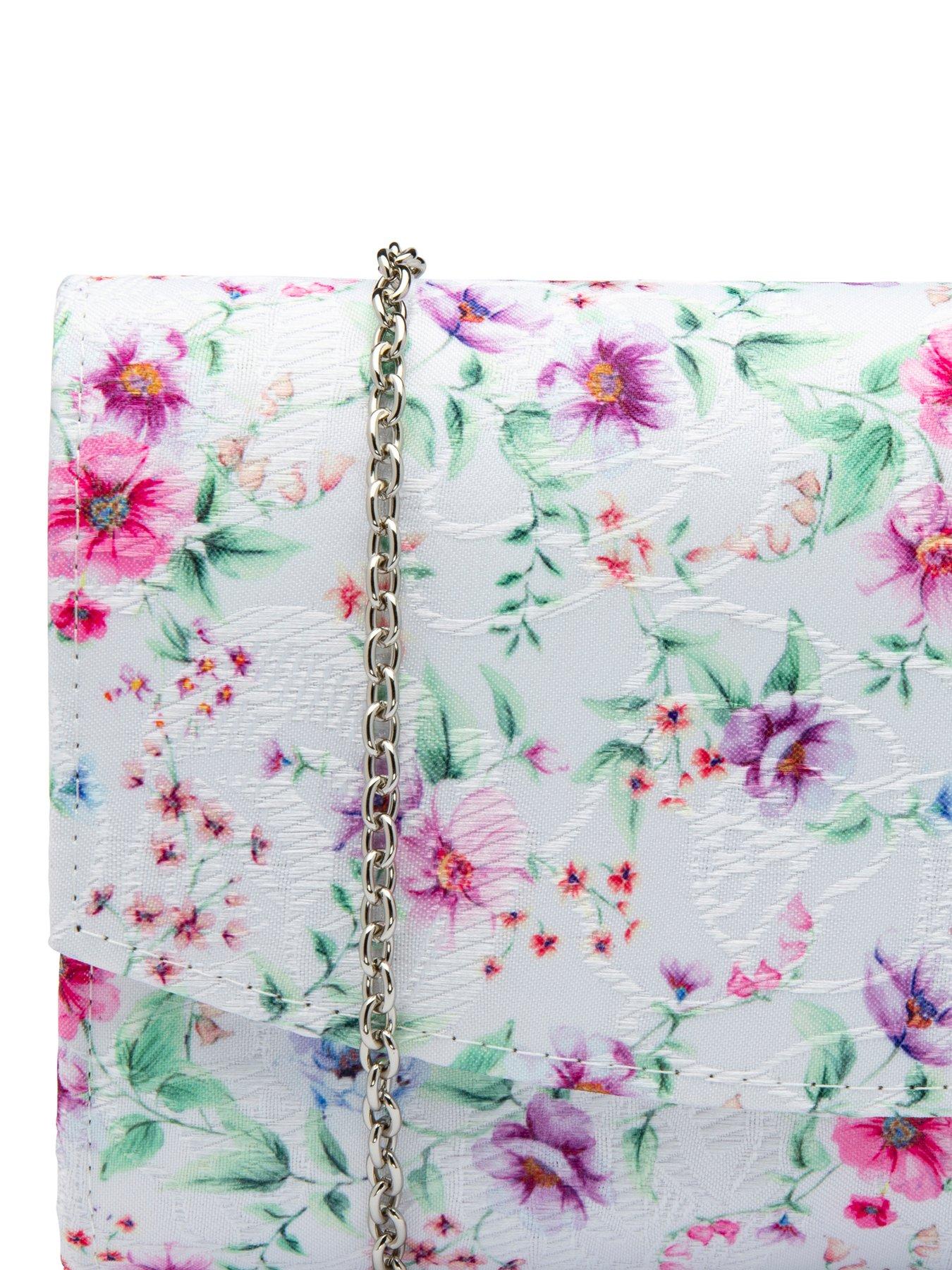 Image 3 of 4 of Ravel Ardee Clutch Bag - White Floral