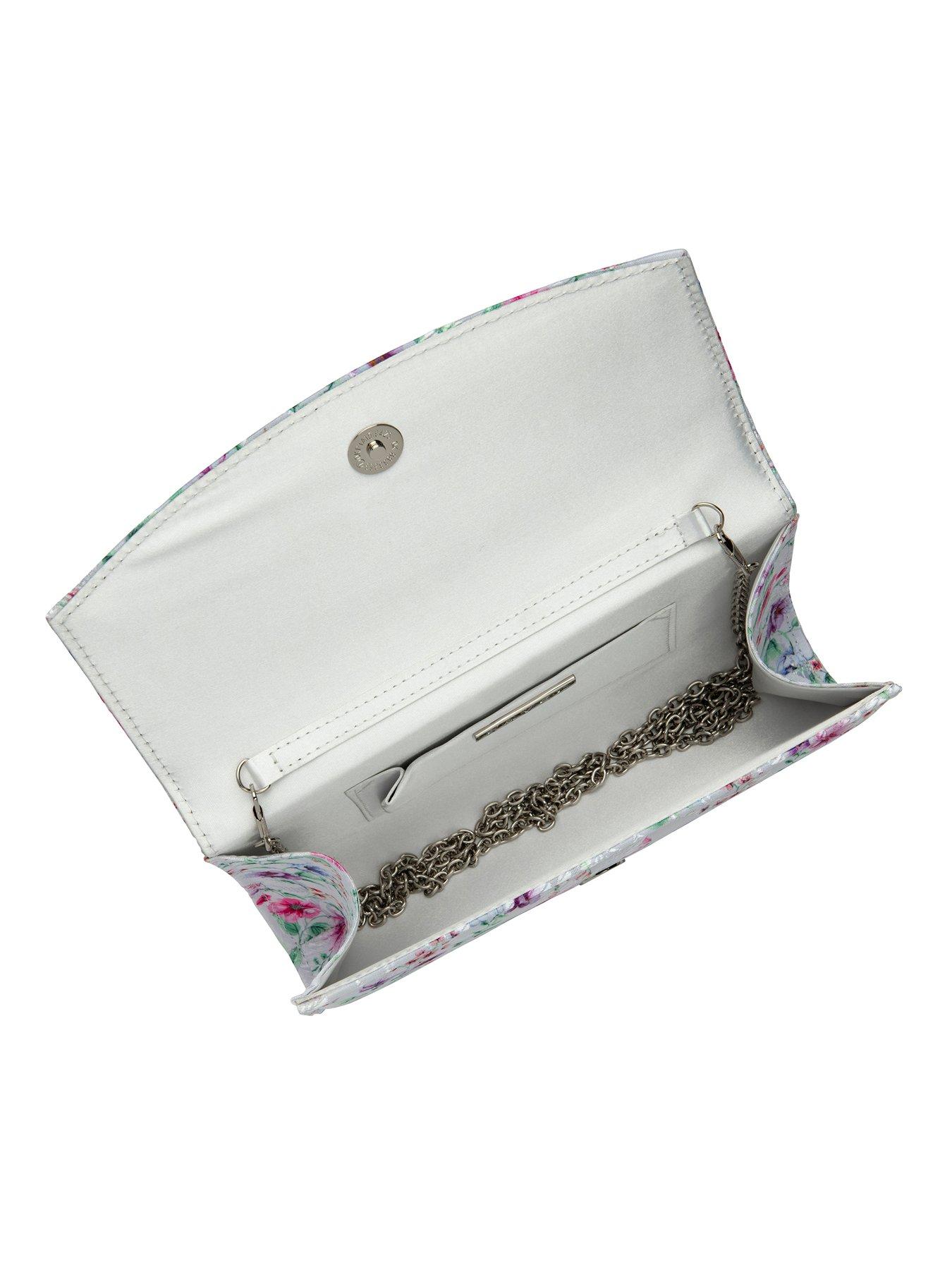 Image 4 of 4 of Ravel Ardee Clutch Bag - White Floral