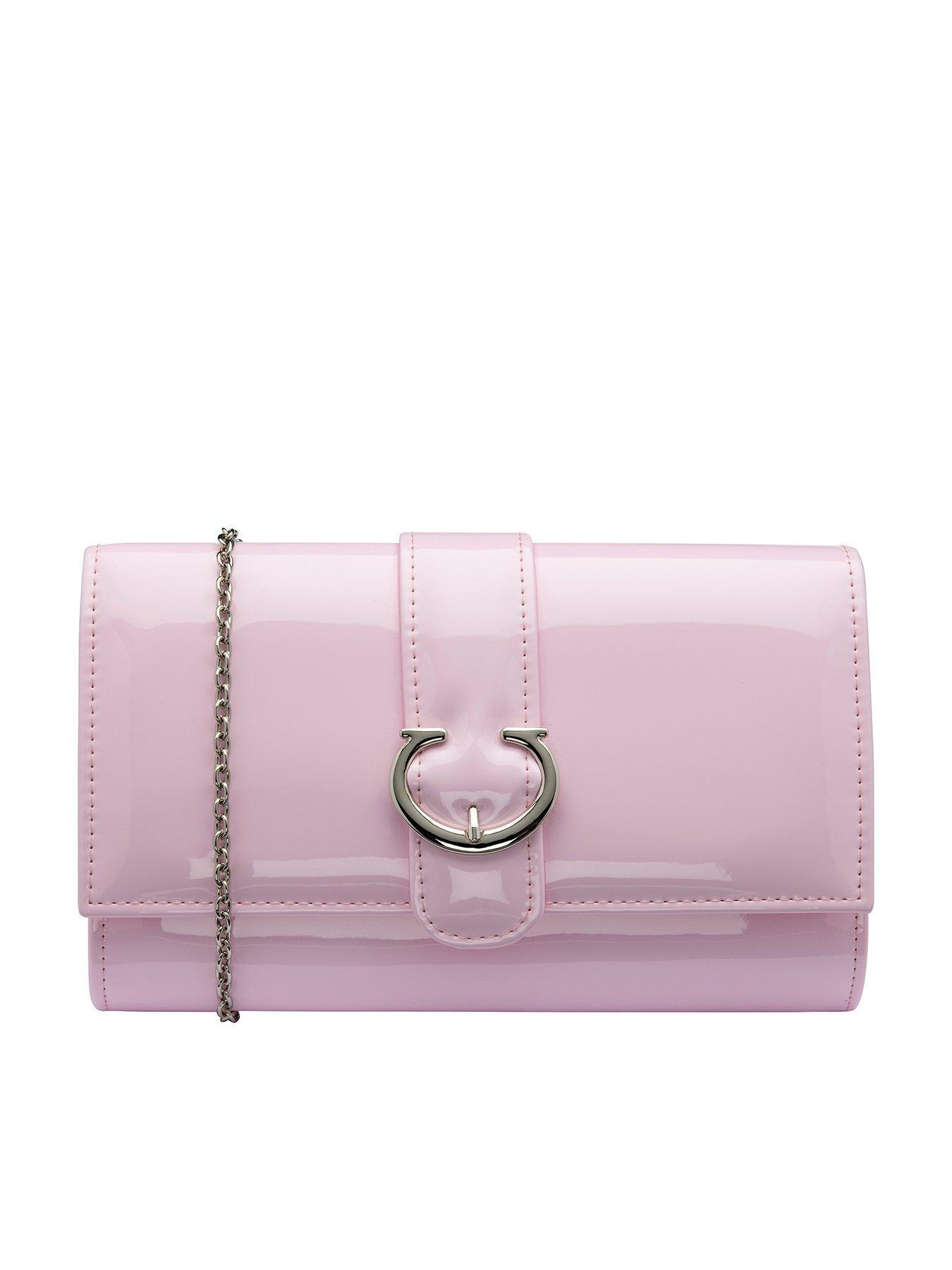 undefined Alston Clutch Bag - Pale Pink