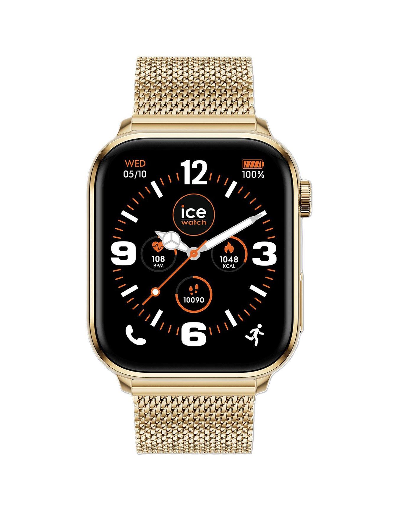 undefined Ice-Watch Smart 3.0, 1.78" Gold IP Case Gold IP Milanese