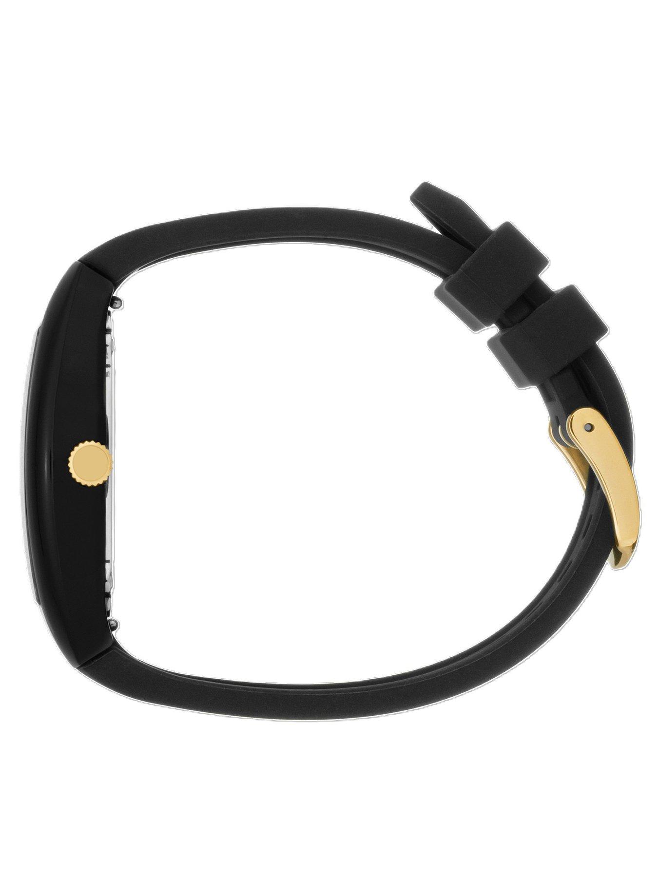 Image 3 of 5 of Ice Watch Ice-Watch Boliday Dome Black Plastic Case Black Silcone Strap Black Dial