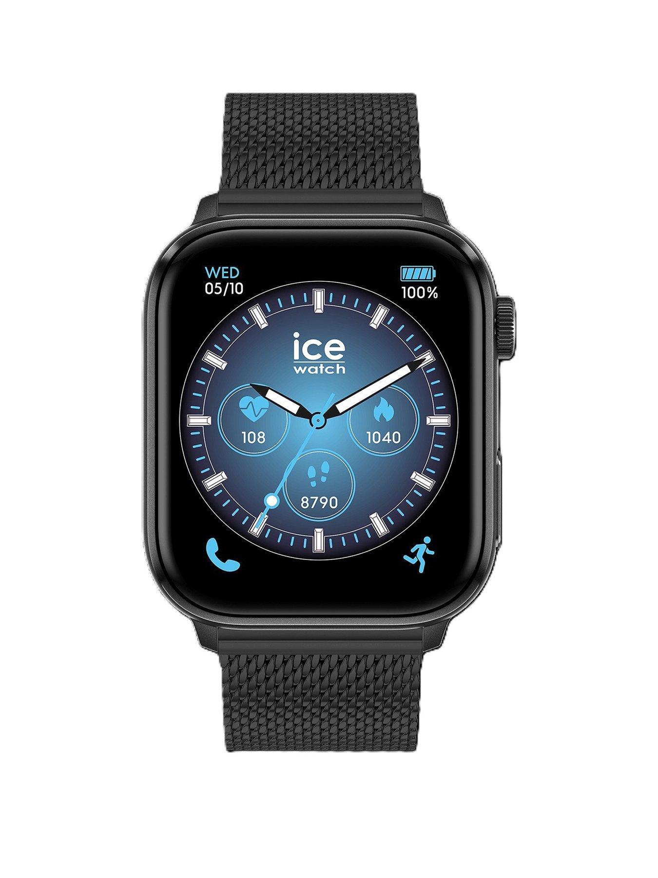 Ice Watch Smart 3.0, 1.78" Black IP Case Black Milanese