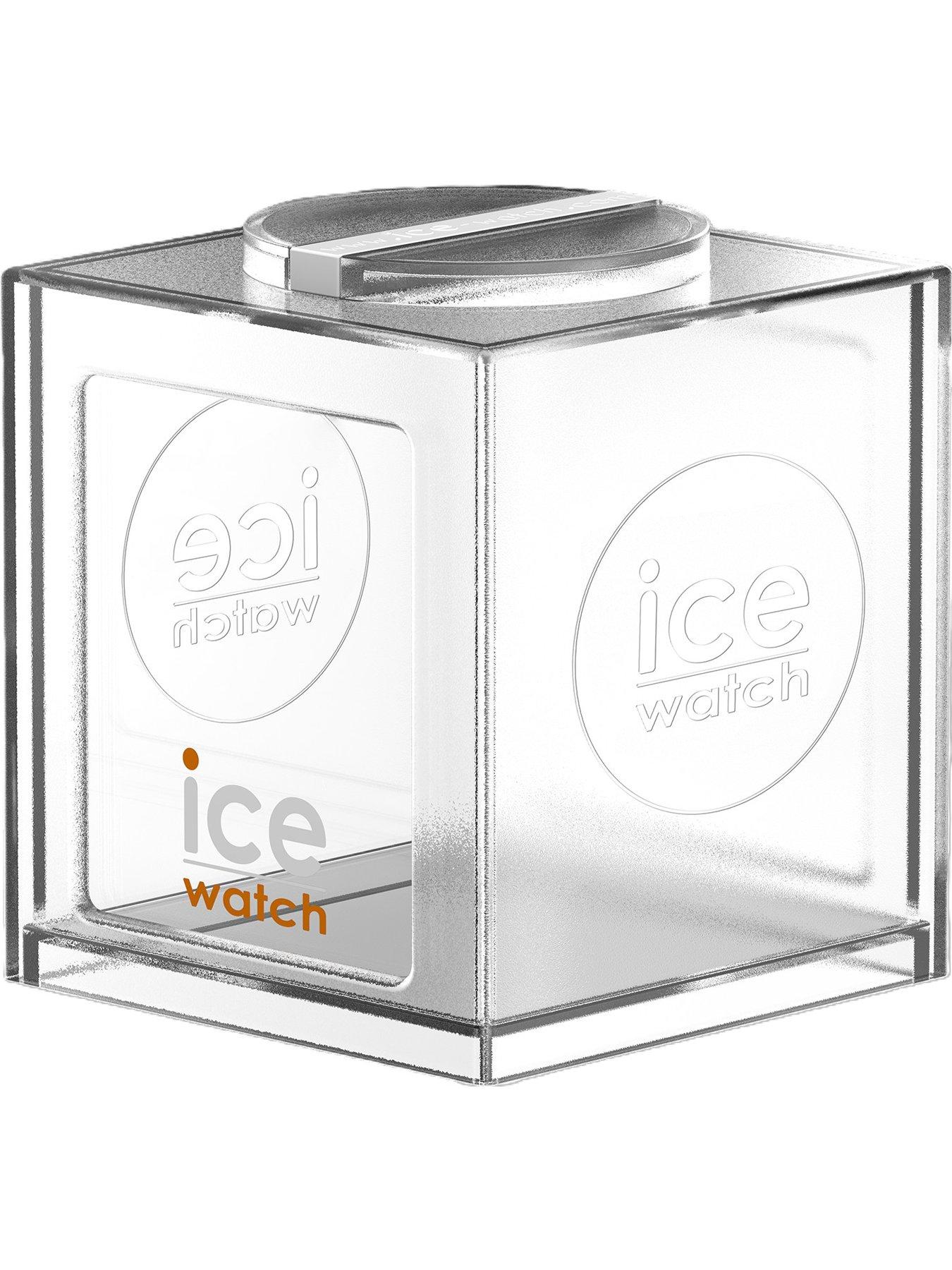 Image 3 of 4 of Ice Watch Ice-Watch retro Digi Silver Case Blue Dial Blue Silcone Strap 32mm Digital Watch