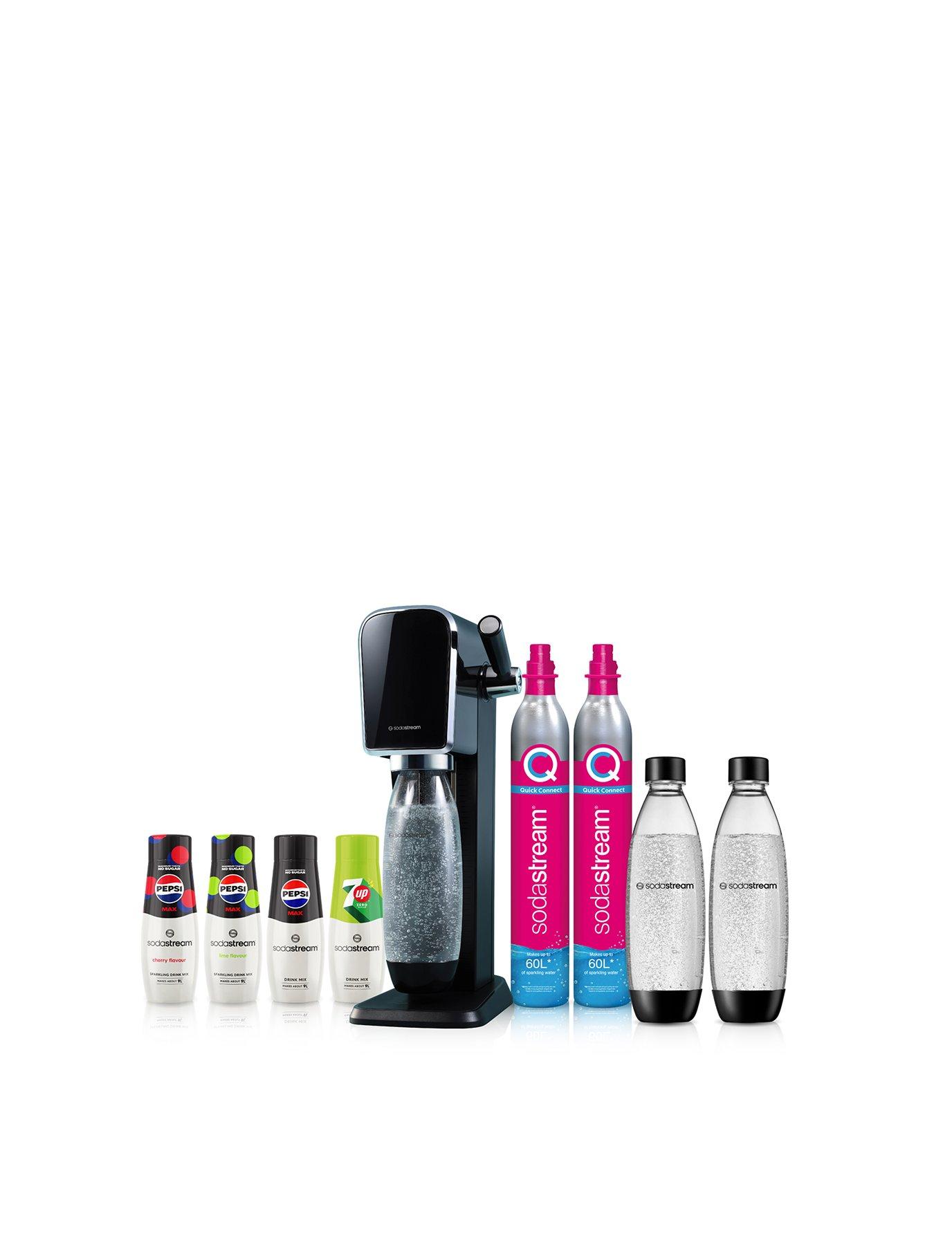 SodaStream Art Sparkling Water Maker Bundle - Black