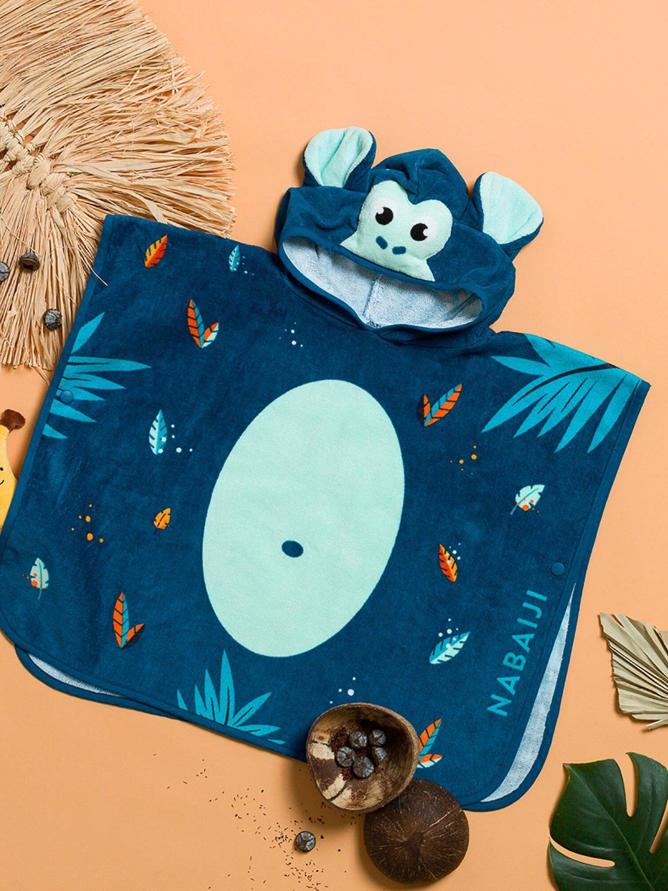 Image 5 of 5 of Decathlon Changing Poncho - Monkey Dark Blue
