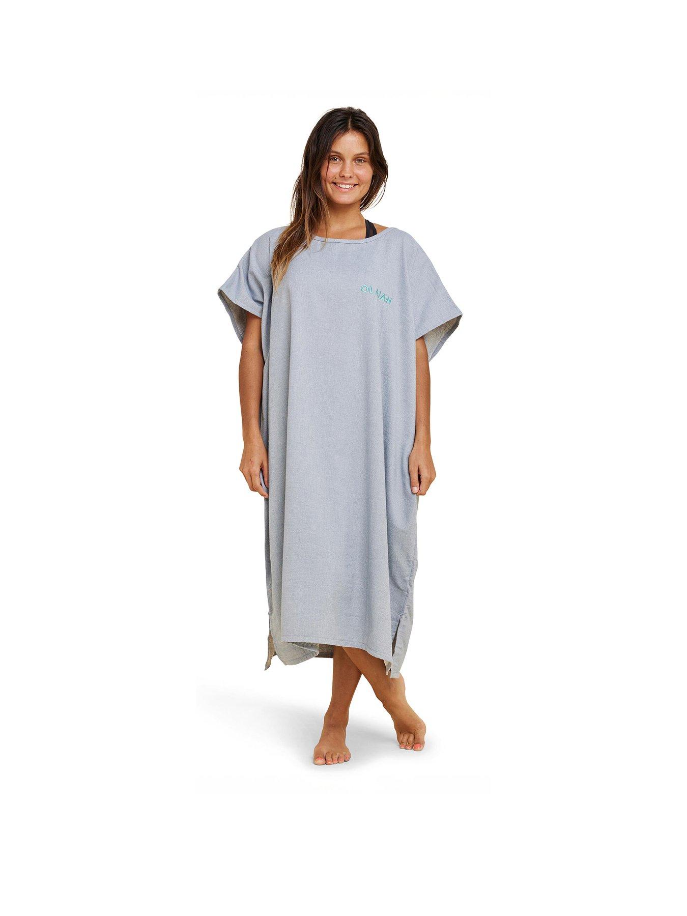 undefined Adult Surf Poncho - 100 Mottled Grey