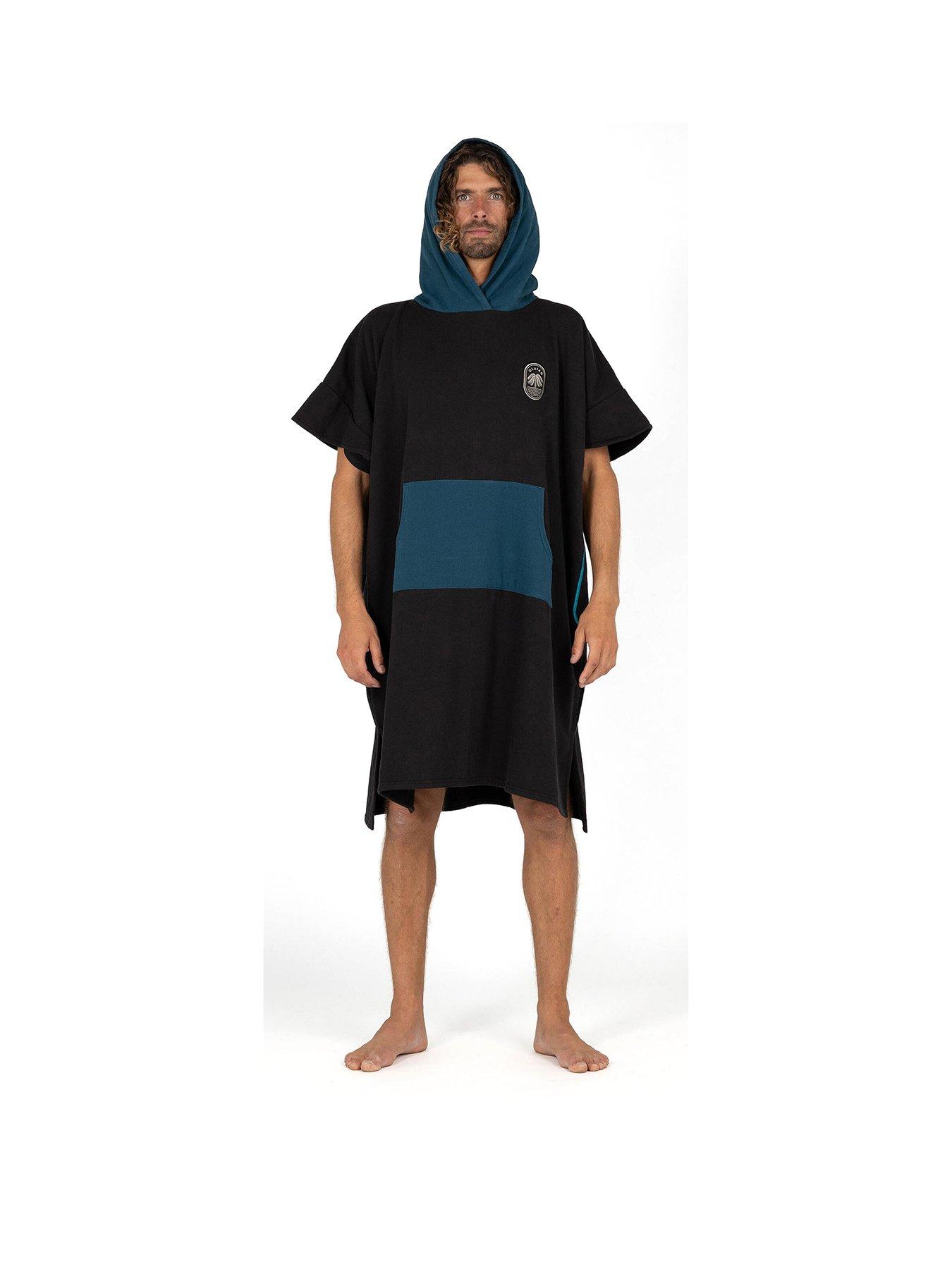 Decathlon Surf Poncho 500 - Black