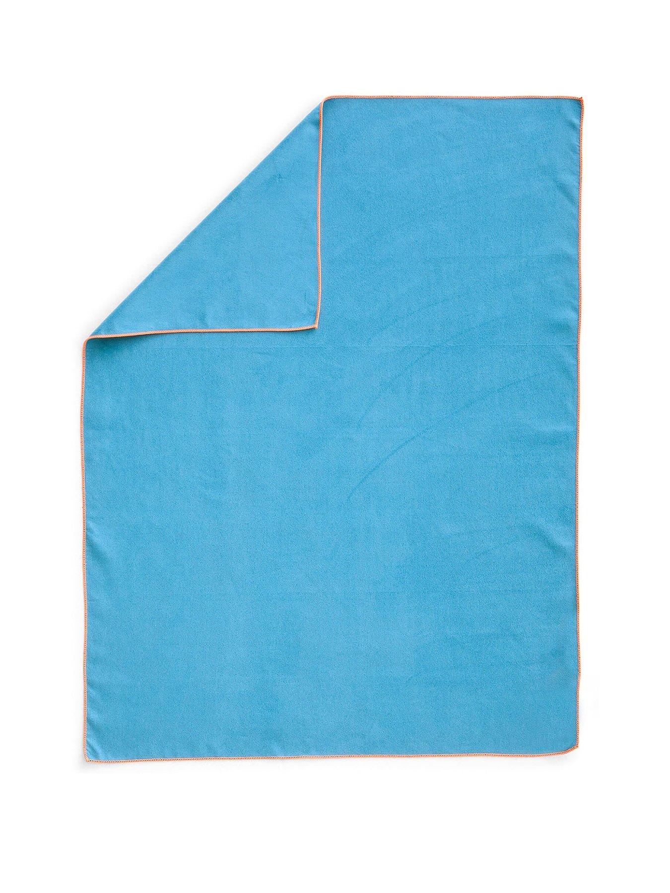 Decathlon Microfibre Swimming Towel Size XL 110 x 175 cm Blue Very