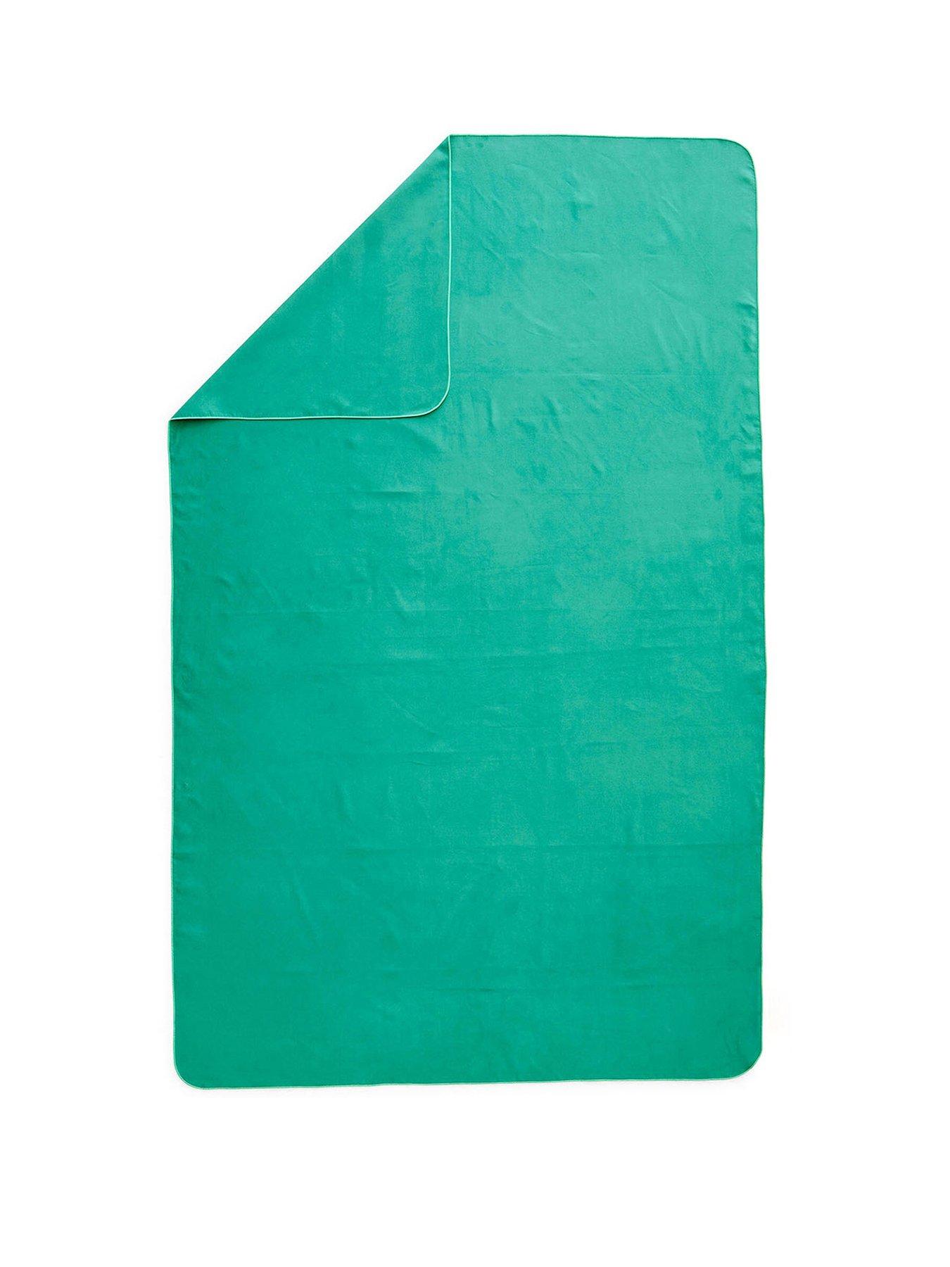 Decathlon Microfibre Swimming Towel Size XL 110 x 175 cm - Green