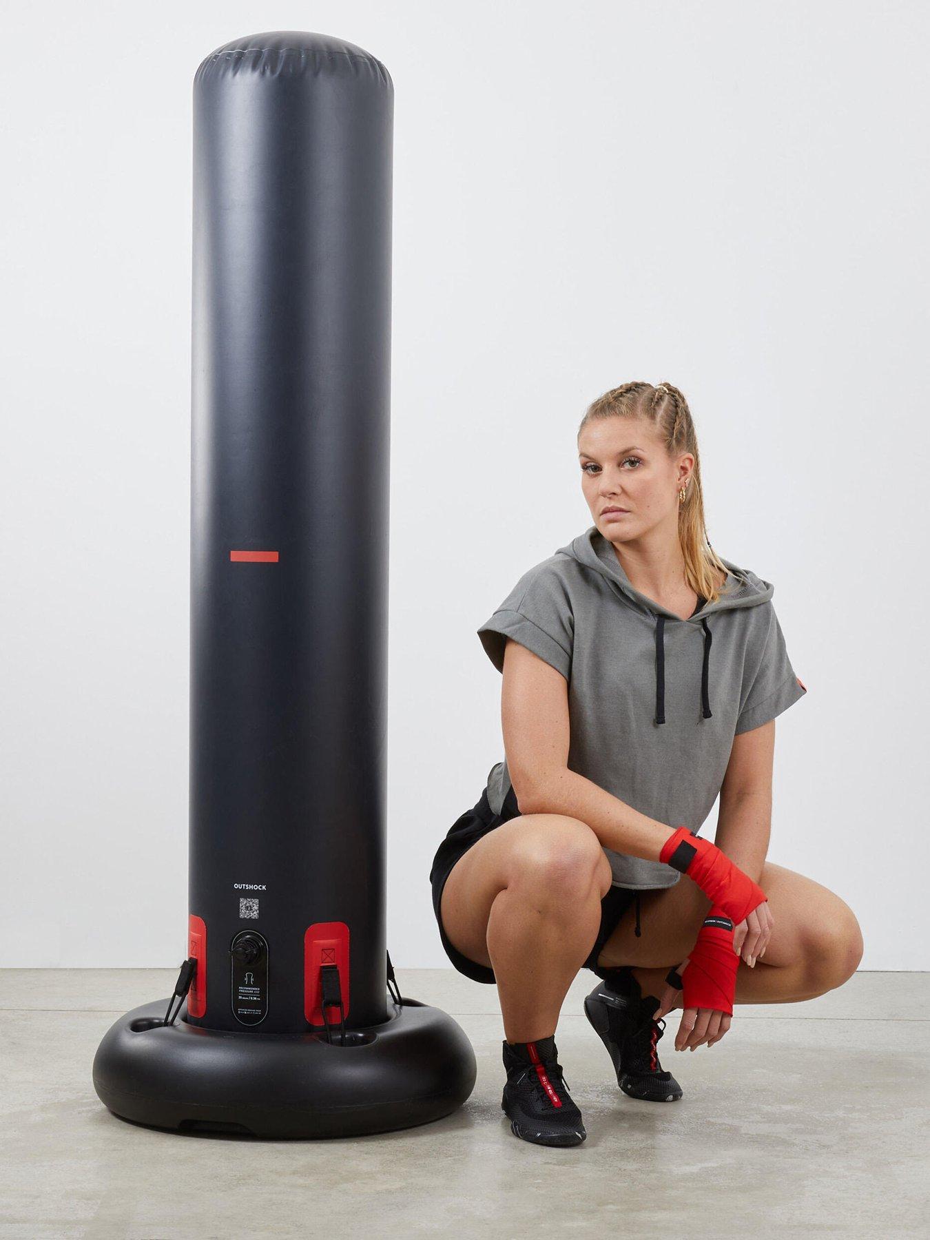 Decathlon Freestanding inflatable punching bag with weightable
