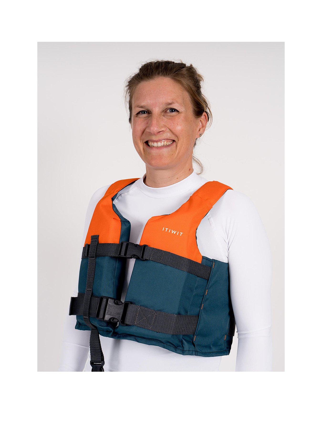 Image 2 of 7 of Decathlon 50N+ Buoyancy Aid For Kayak &amp; Stand-Up Paddleboarding - Orange