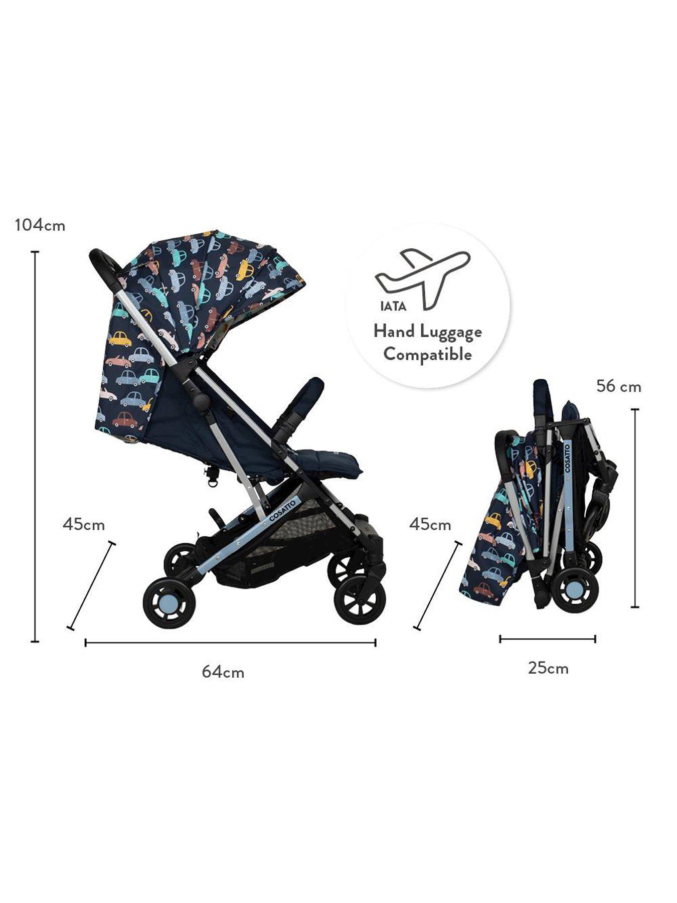 Image 5 of 8 of Cosatto Yo! Travel Stroller - Beep Beep