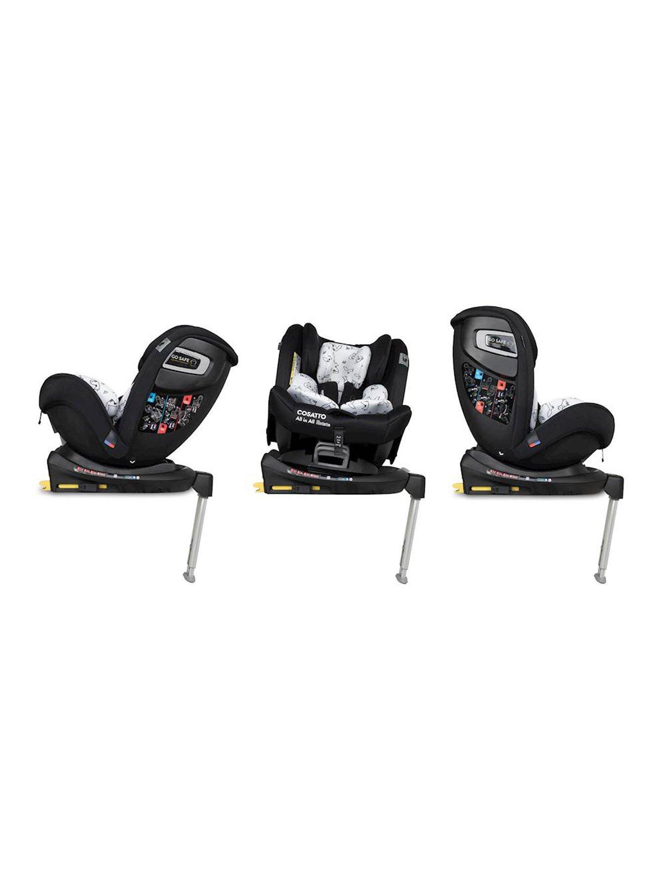 Image 4 of 8 of Cosatto All in All 360 Rotate 0+/1/2/3 ISOFIX Birth To 12 Years Car Seat - Foxed