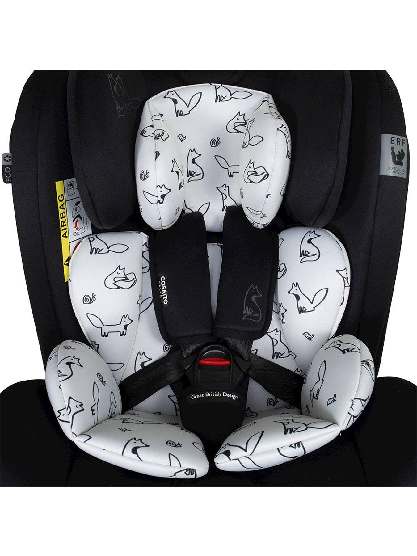Image 7 of 8 of Cosatto All in All 360 Rotate 0+/1/2/3 ISOFIX Birth To 12 Years Car Seat - Foxed