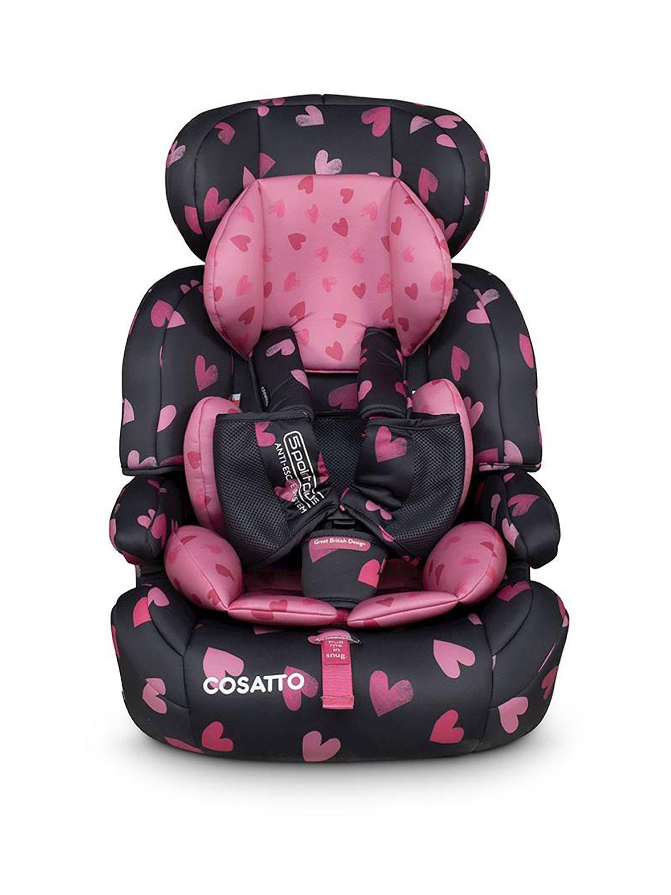 Cosatto Zoomi Group 123 Car Seat (9-36kg) - Charcoal Lighthearted