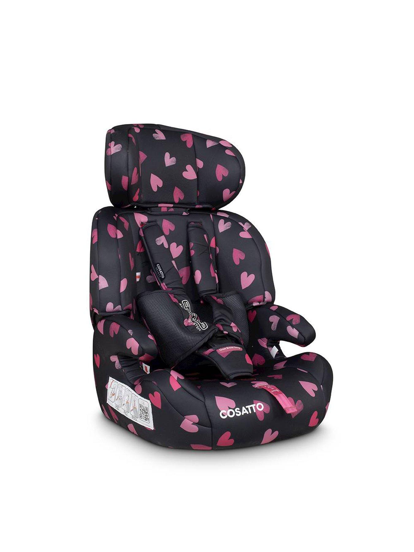 Image 2 of 7 of Cosatto Zoomi Group 123 Car Seat (9-36kg) - Charcoal Lighthearted